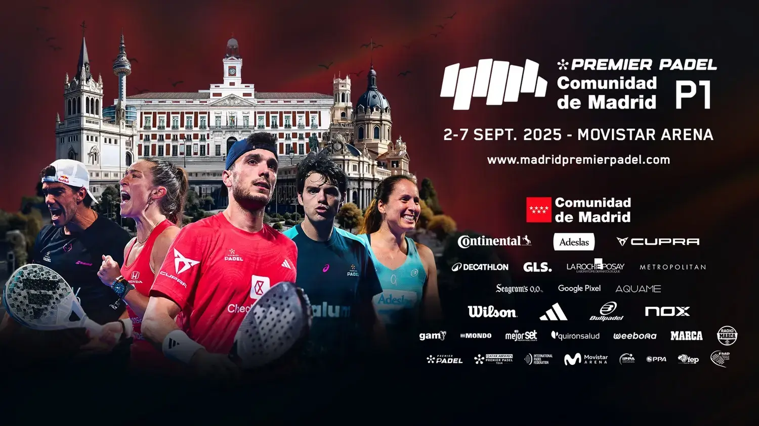 Madrid despierta para vivir el mejor pádel del mundo en septiembre