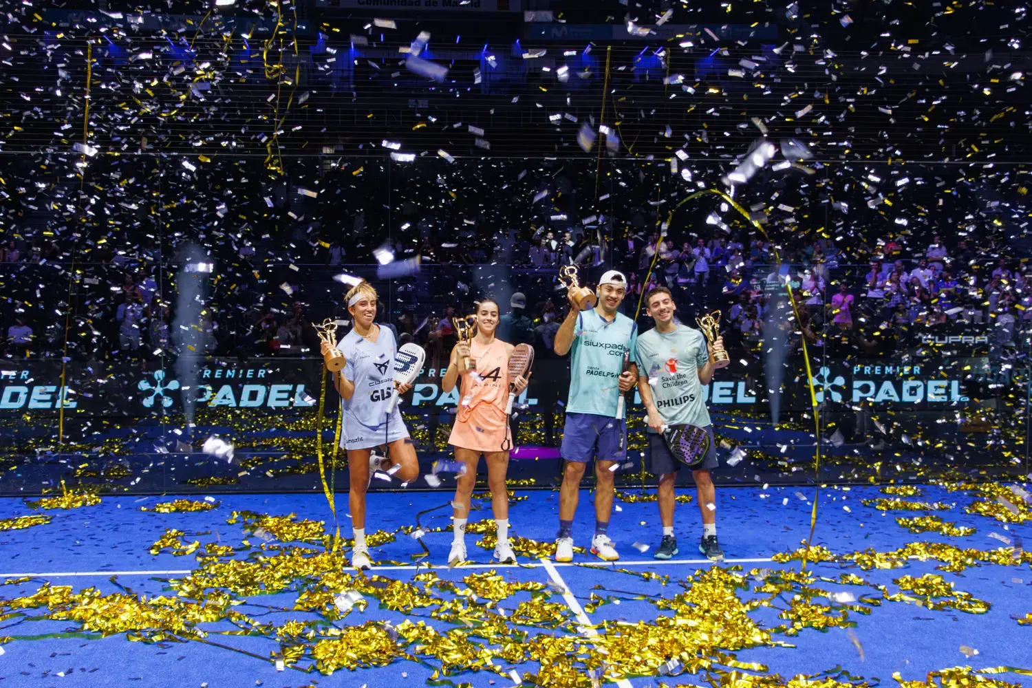 Madrid consagra a Di Nenno-Augsburger y a González-Fernández en un torneo histórico