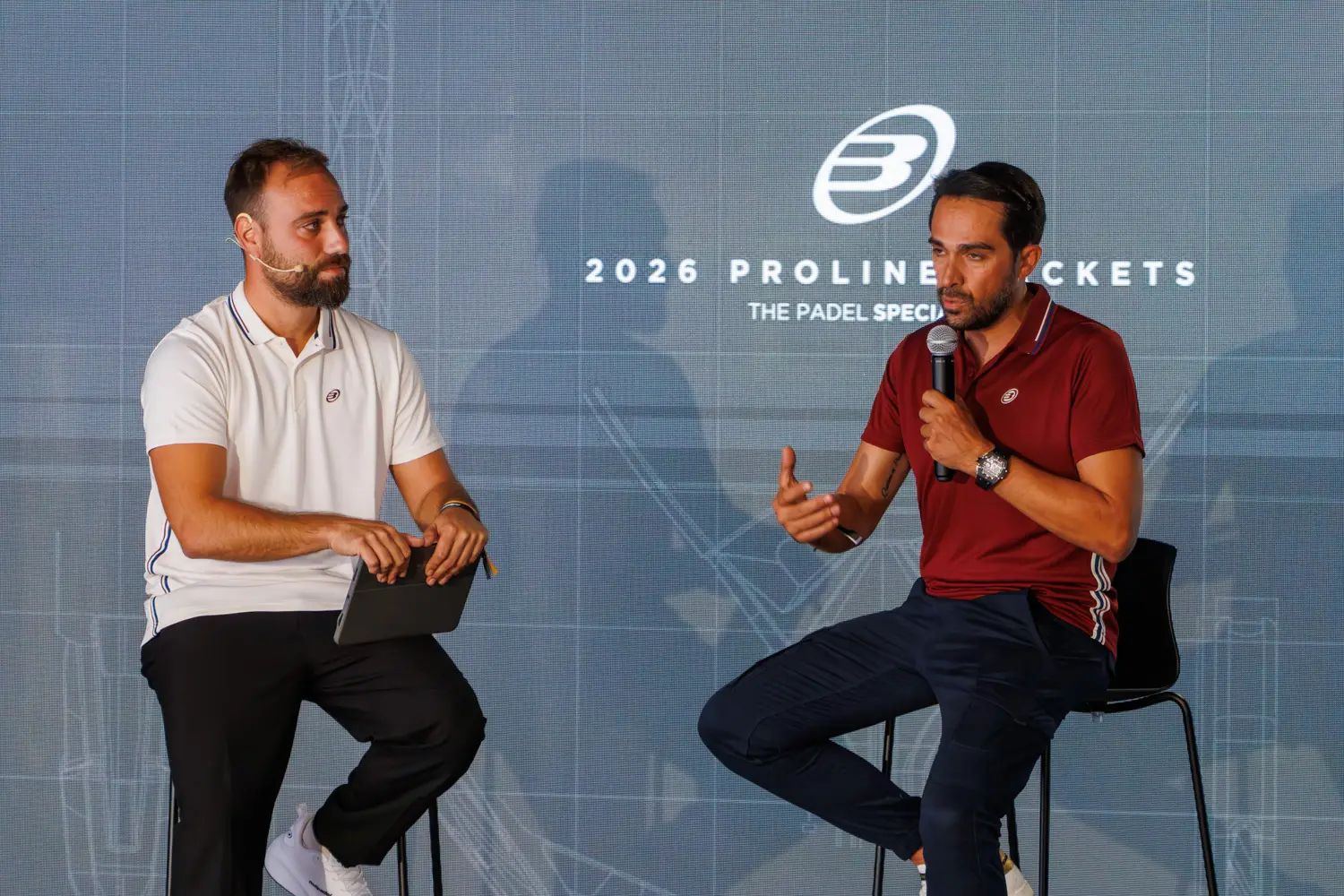 Nacho Palencia y Alberto Contador