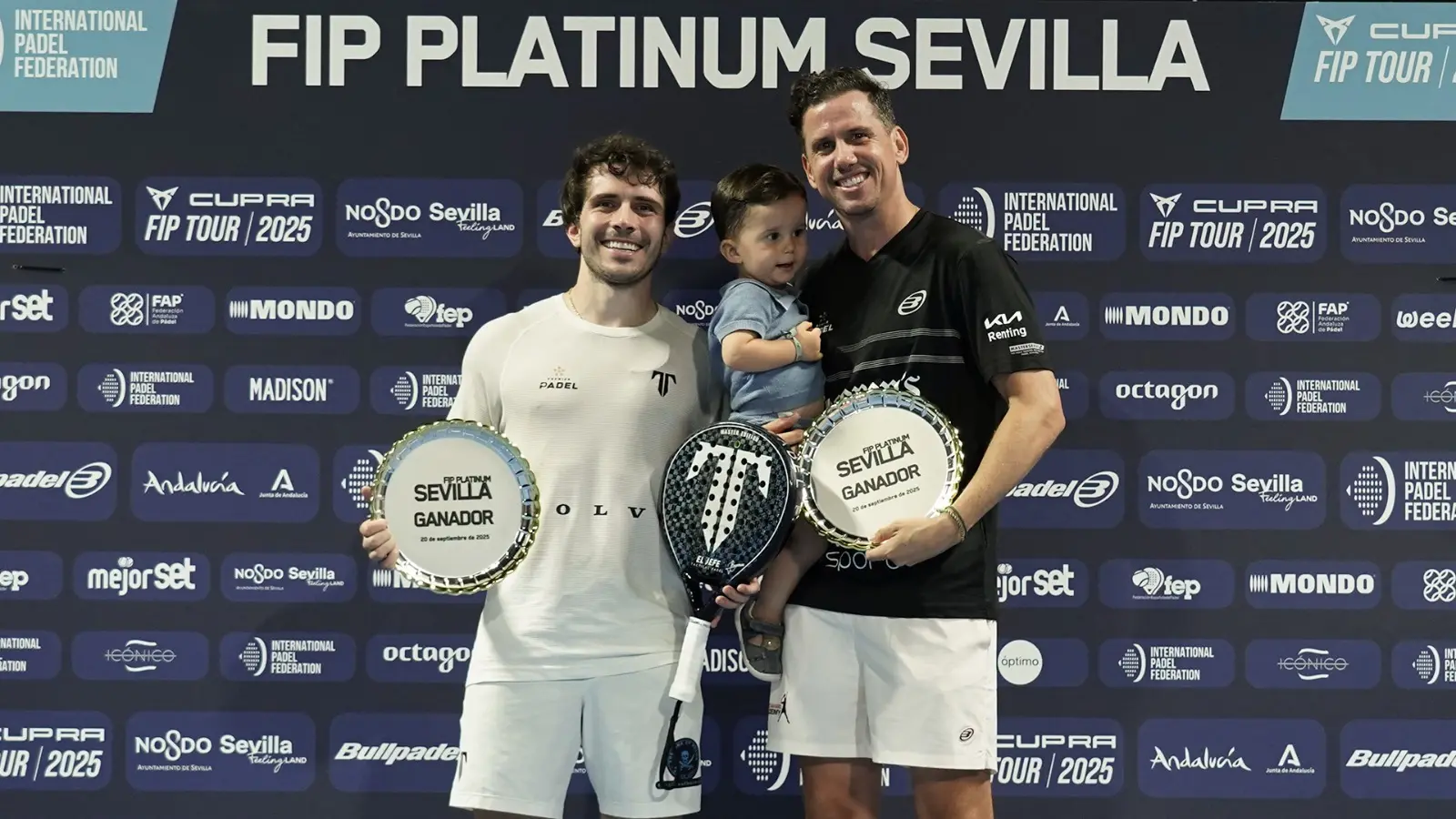 Paquito celebra en casa y Alonso-Jensen conquistan Sevilla en el FIP Platinum
