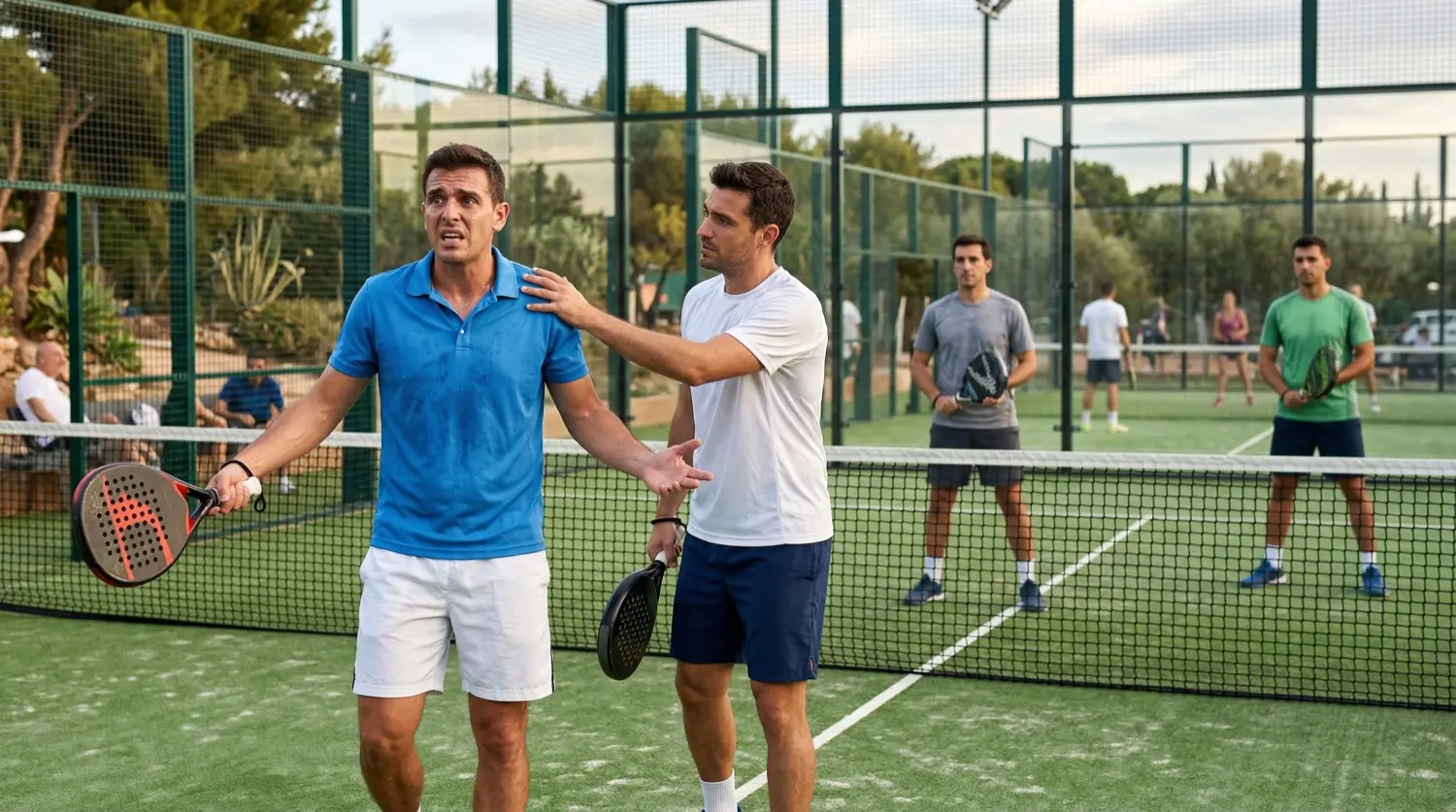 Etiqueta y conducta en pádel