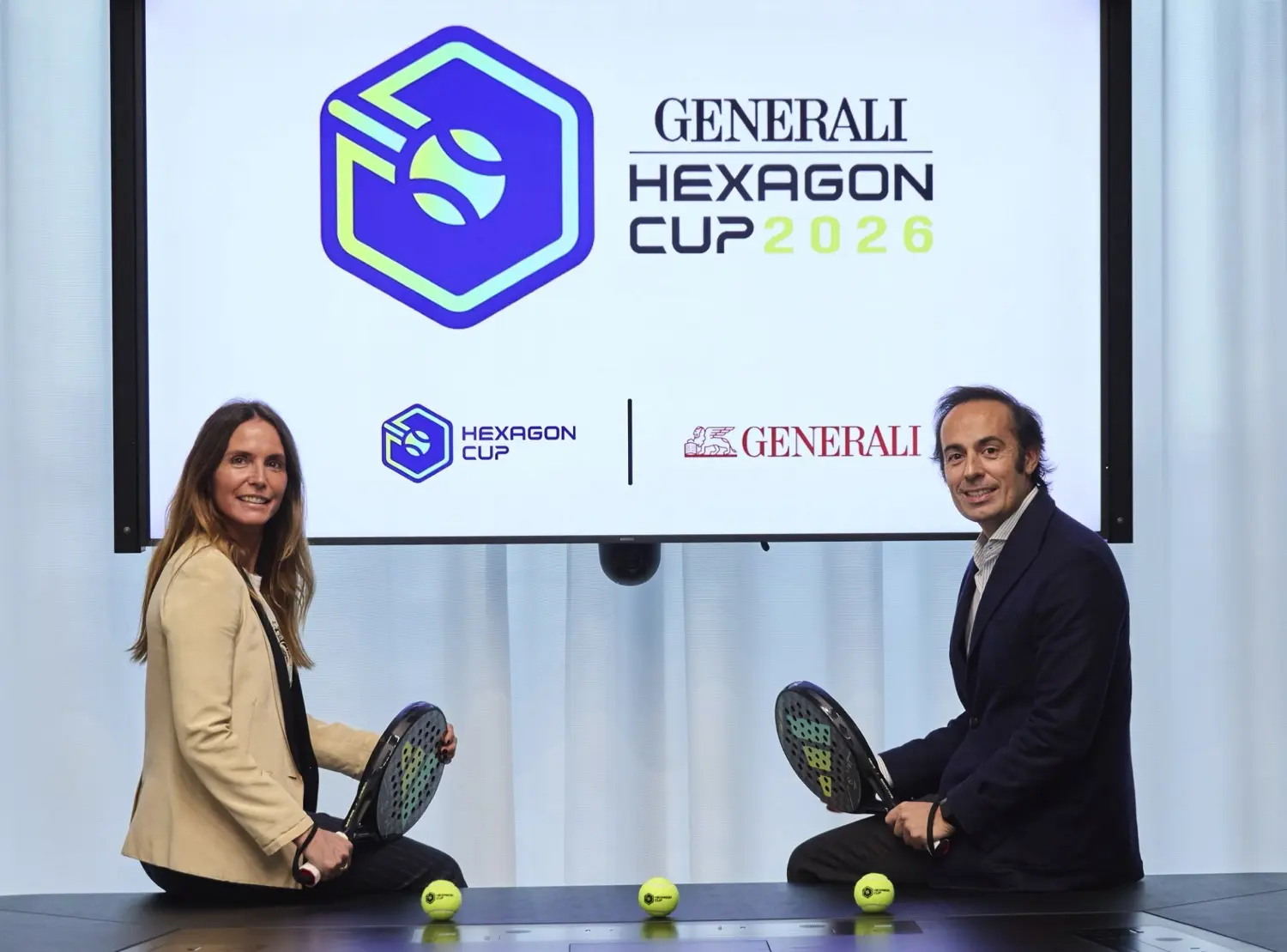 Generali aterriza en el pádel con la Generali Hexagon Cup 2026