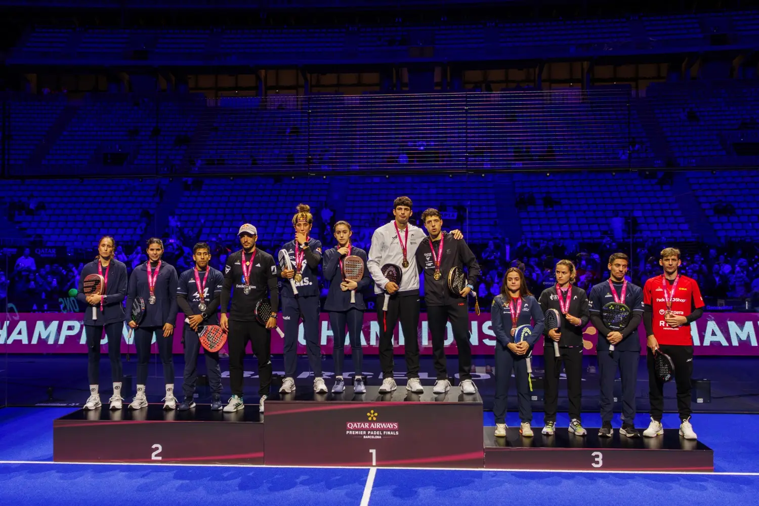 Las Tour Finals de Barcelona cierran la temporada con emoción, despedidas y pádel de máximo nivel