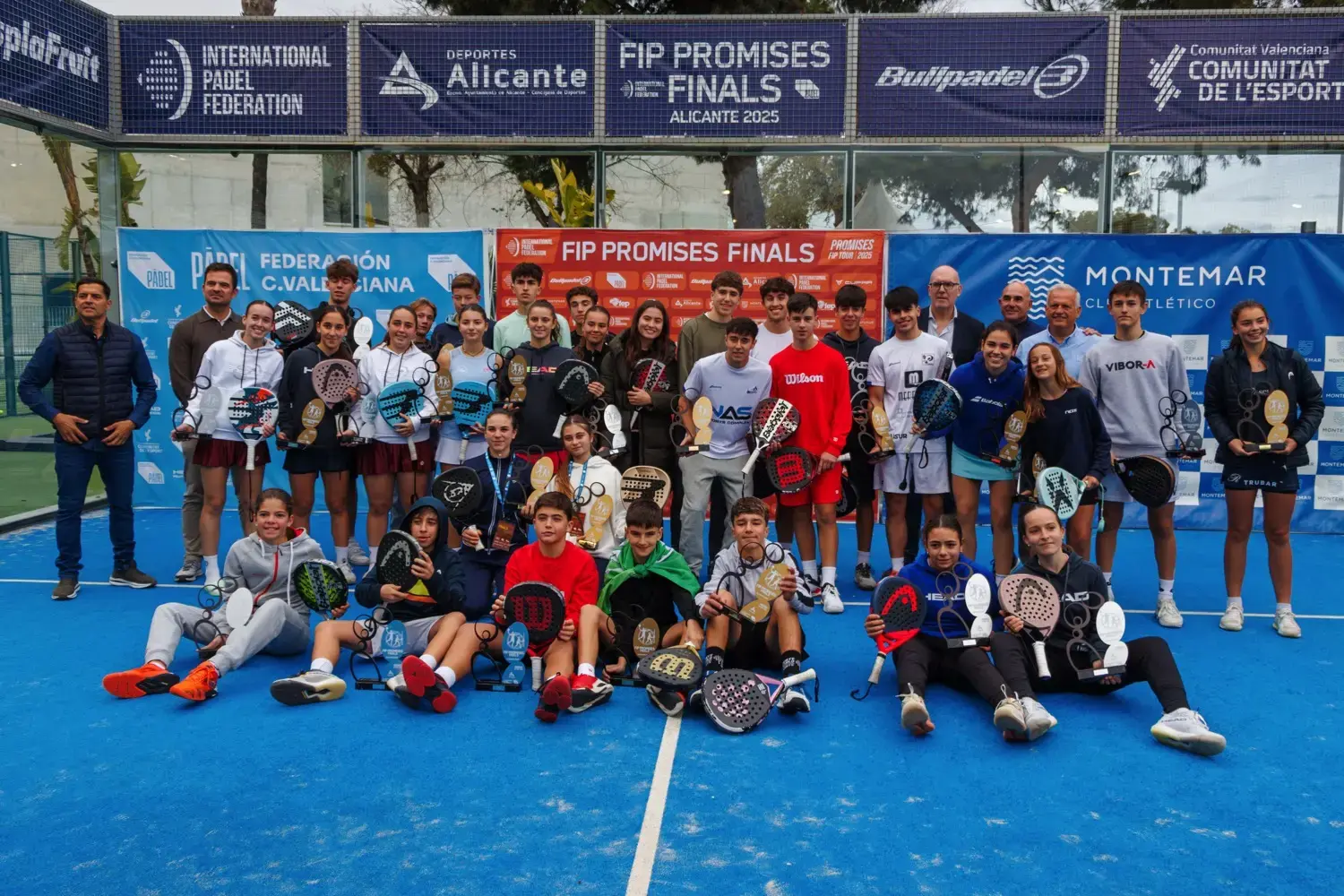 Del Sub-12 al Sub-18: los nombres que marcan el futuro del pádel en las FIP Promises Finals