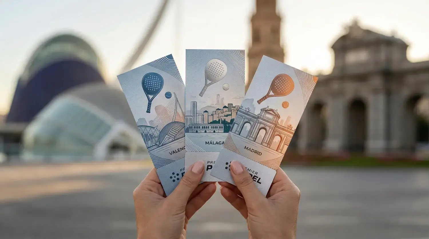 Premier Padel activa la venta de entradas para Valencia, Málaga y Madrid