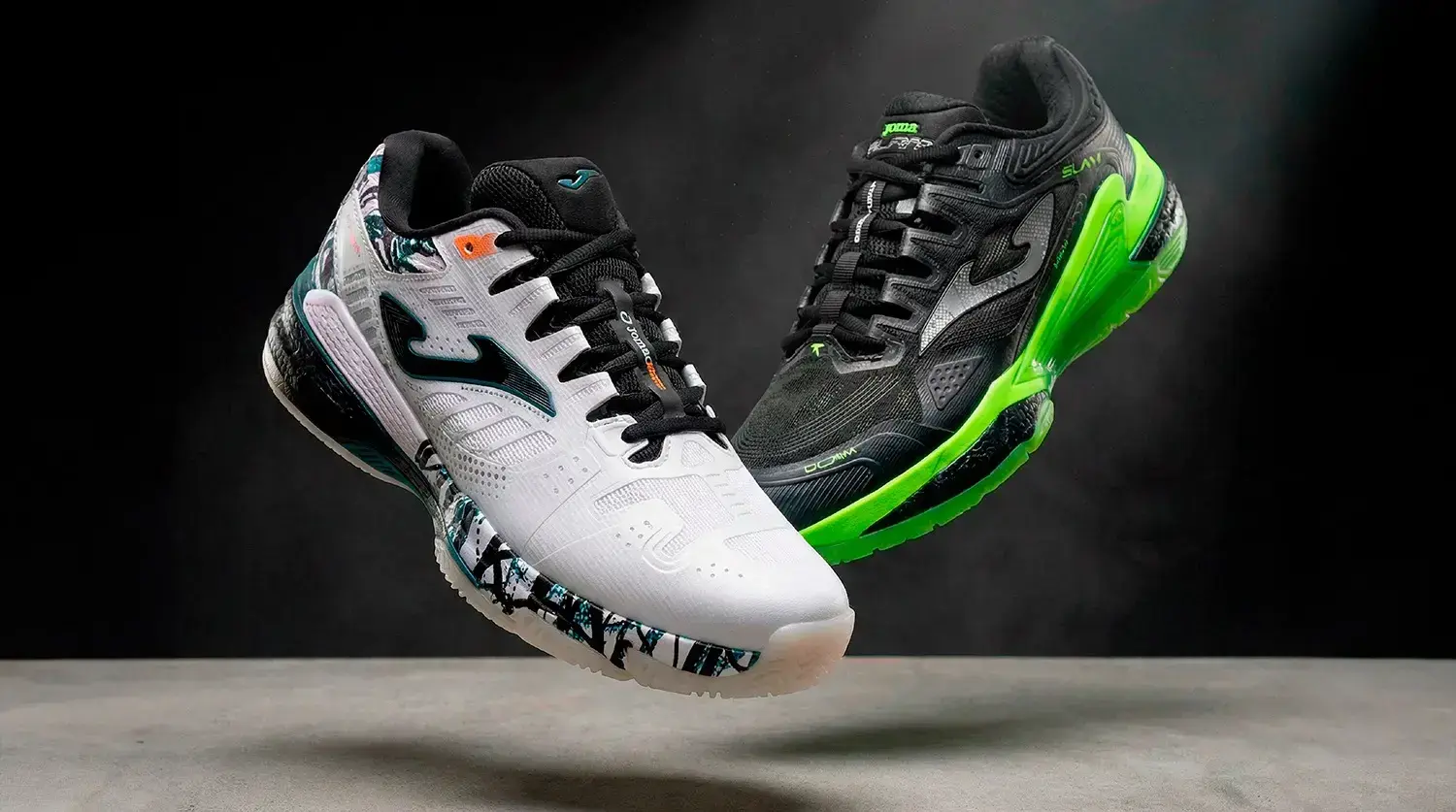Joma divide su línea Slam en dos modelos para responder a dos estilos de juego en pádel