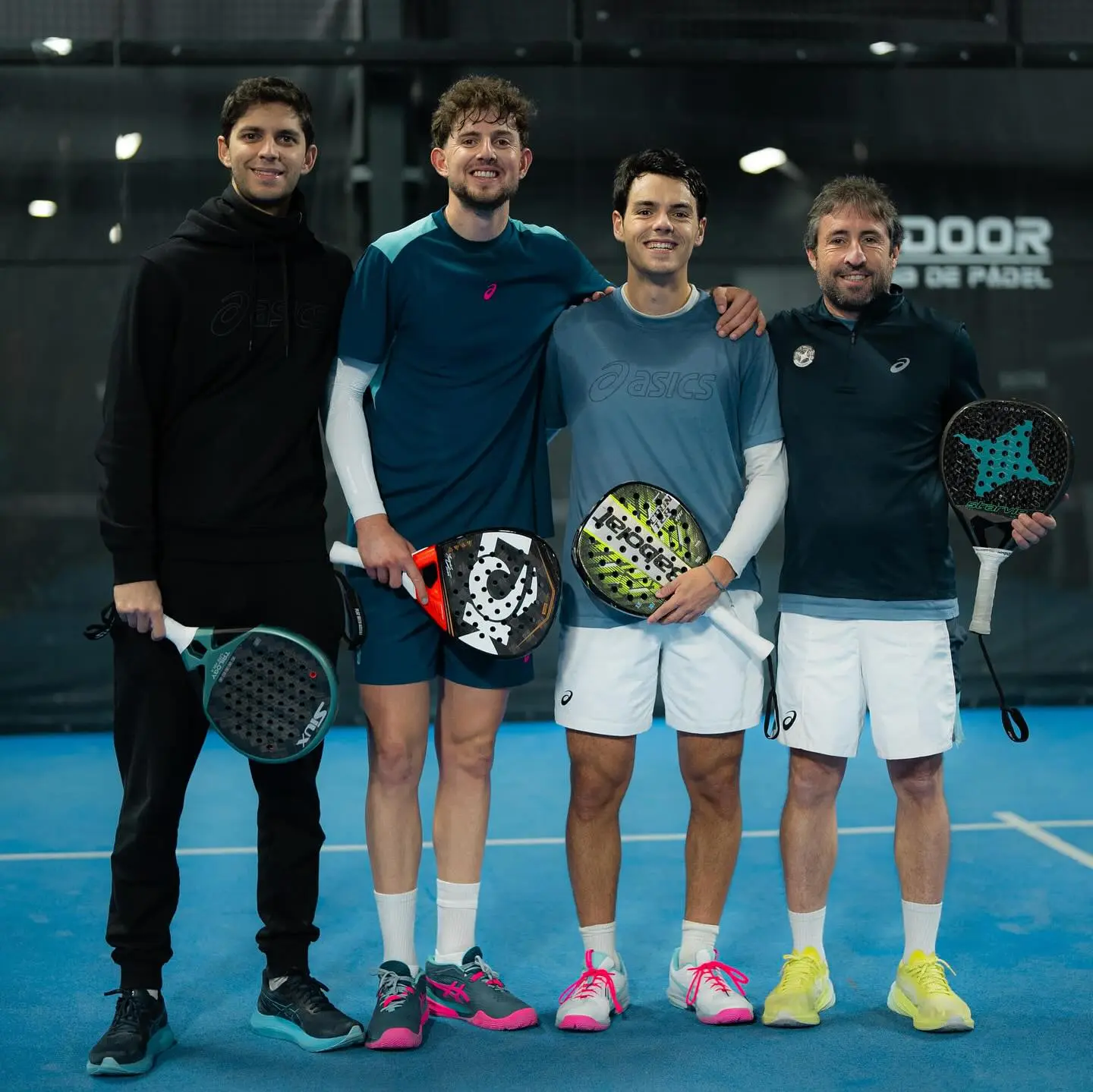 Maty Marina, Mike Yanguas, Coki Nieto y Maxi Grabiel
