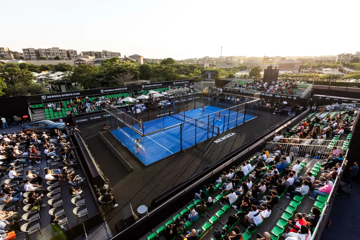 greenset repetirá como pista oficial del NEWGIZA Premier Padel P2 2026 en Egipto
