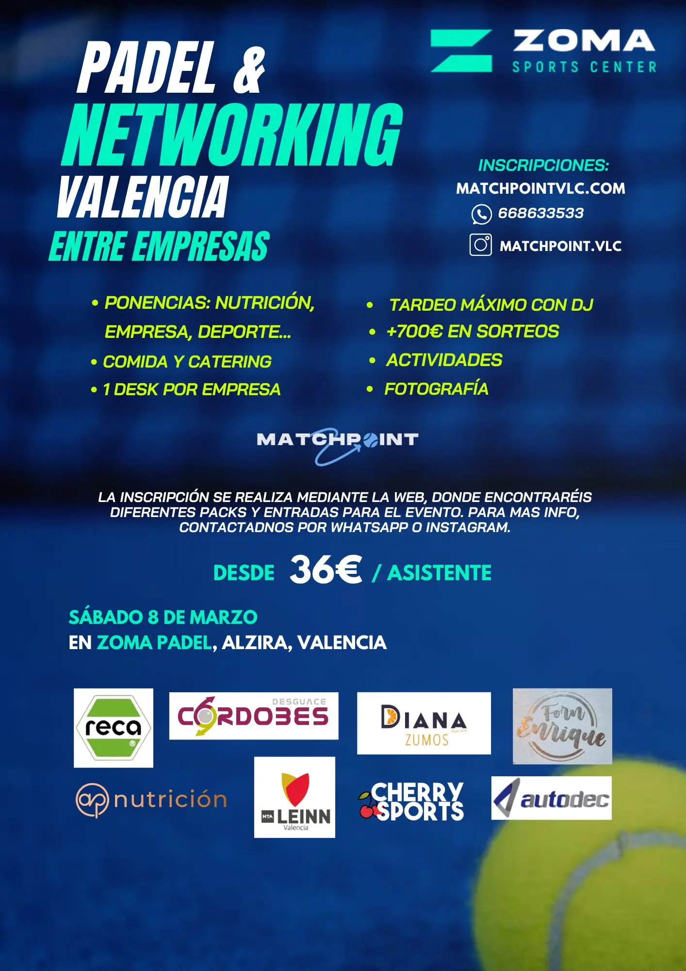 Cartel del torneo MatchpointVLC