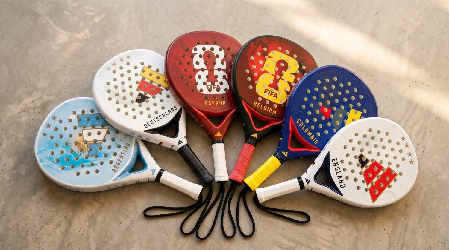 World Cup 2026 también se juega en la pista: así es la nueva colección especial de palas adidas