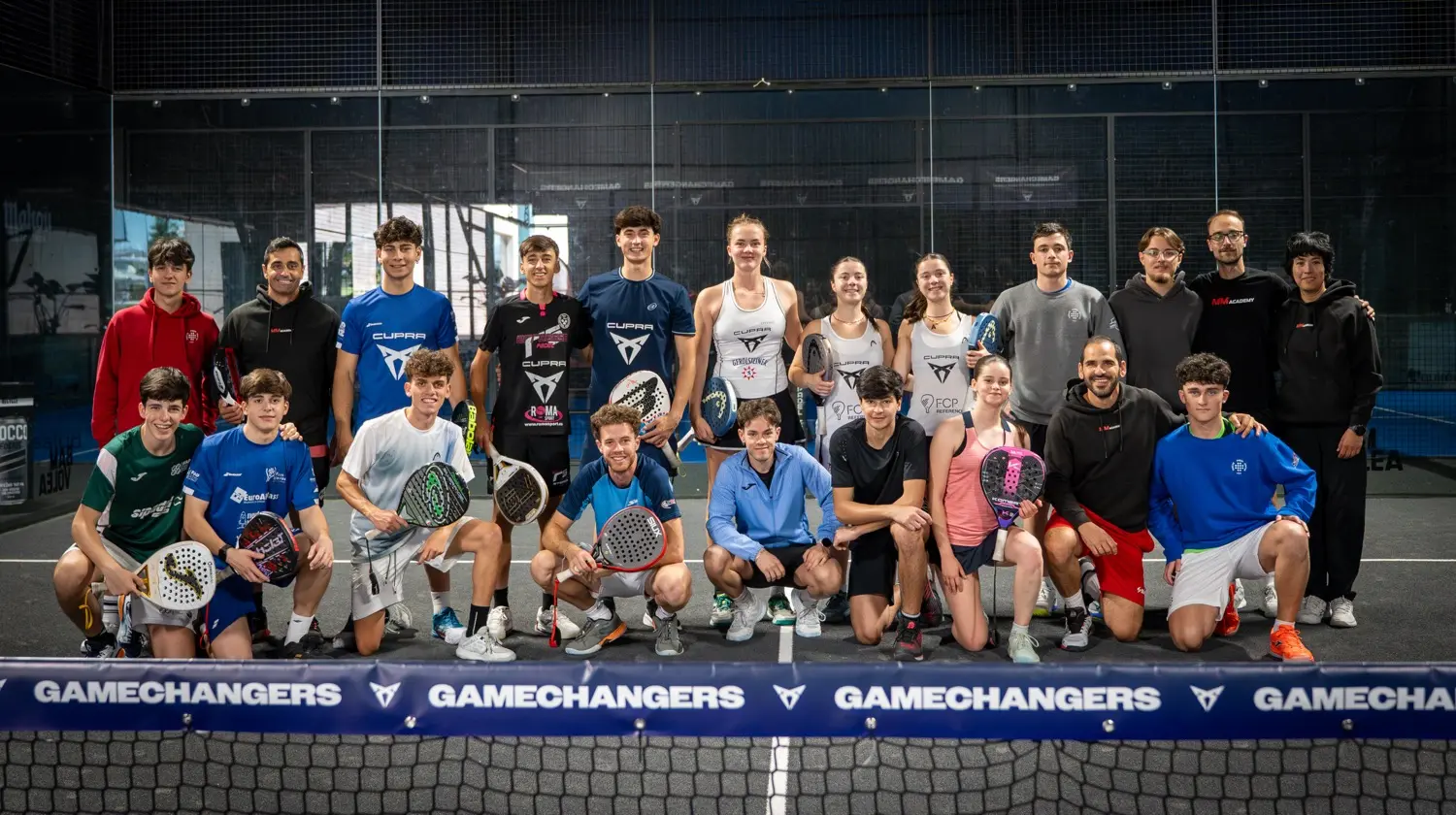 MM Academy y CUPRA apuestan por el talento joven del pádel con el cierre de Gamechangers