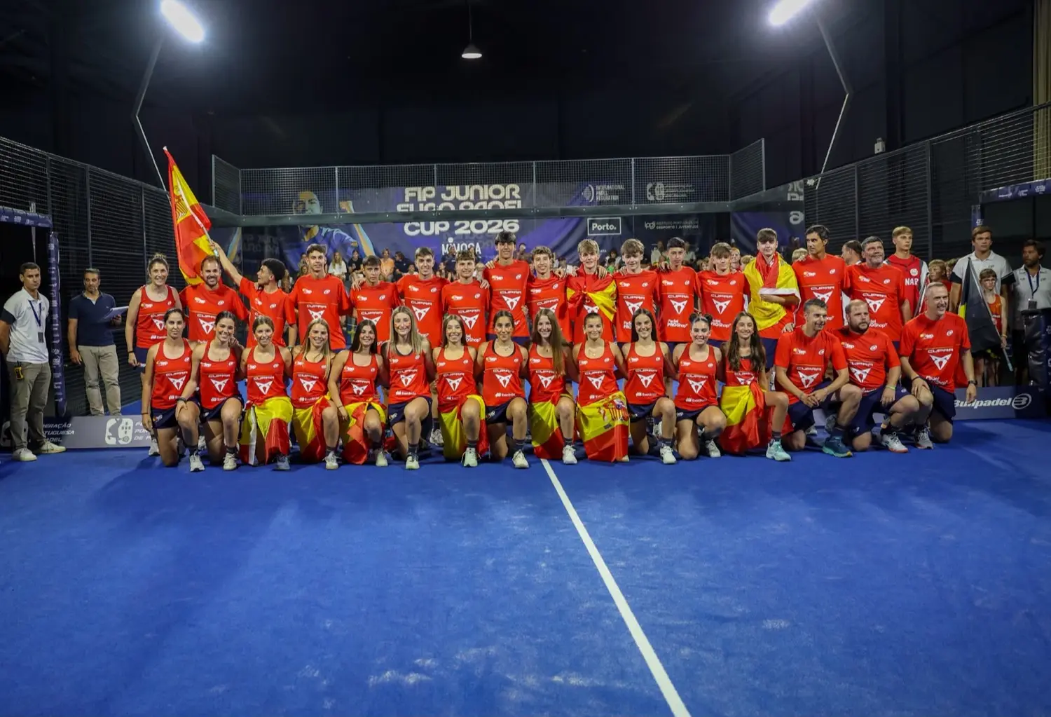 España ya conoce sus rivales en la fase final del FIP Junior Euro Padel Cup