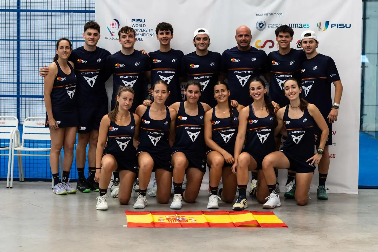 Málaga reúne a 20 países en el primer gran campeonato universitario internacional de pádel