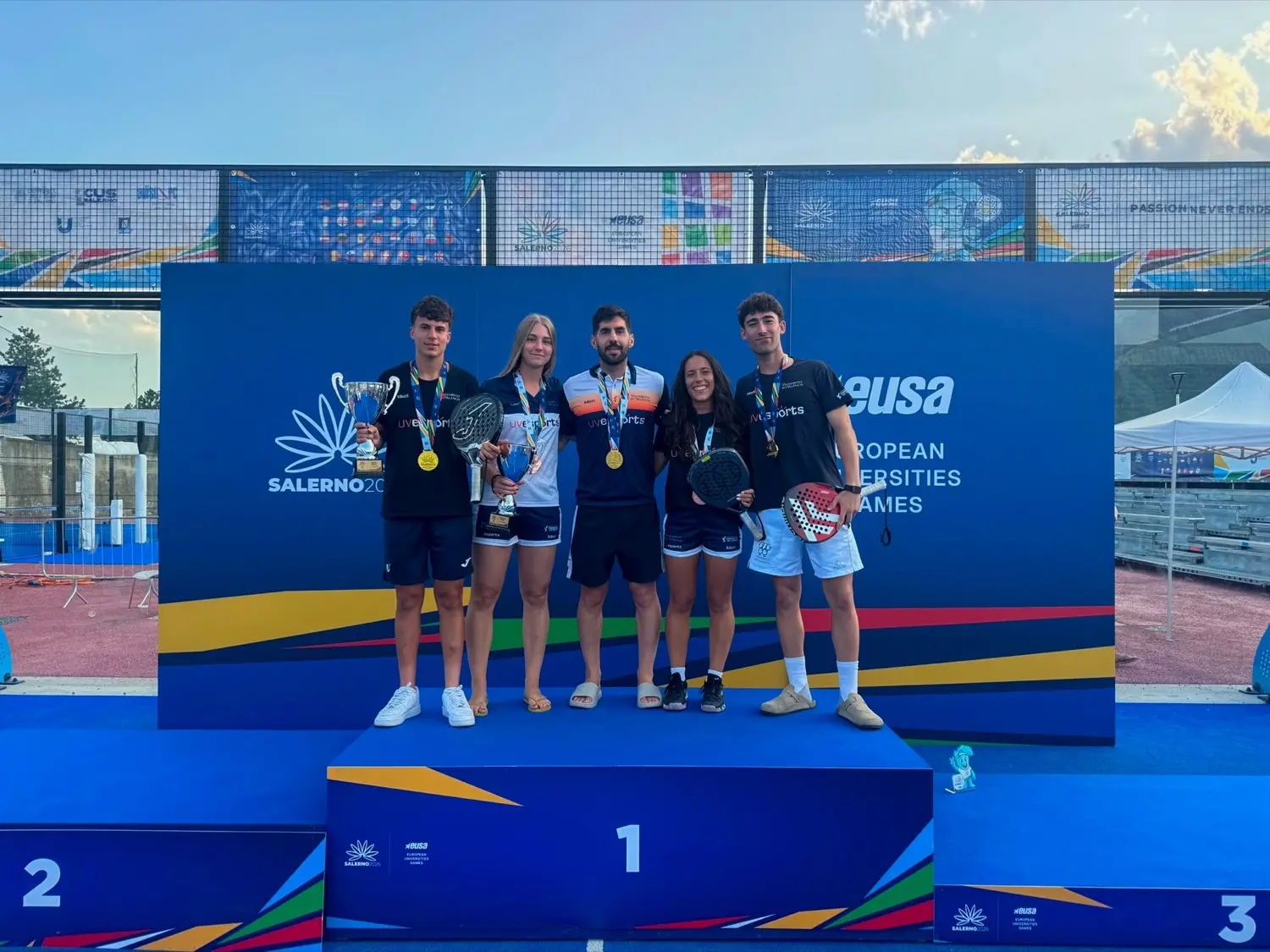 Lucas Orduña y Jorge Ferre llevan a la Universitat de València al oro en los European Universities Games 2026