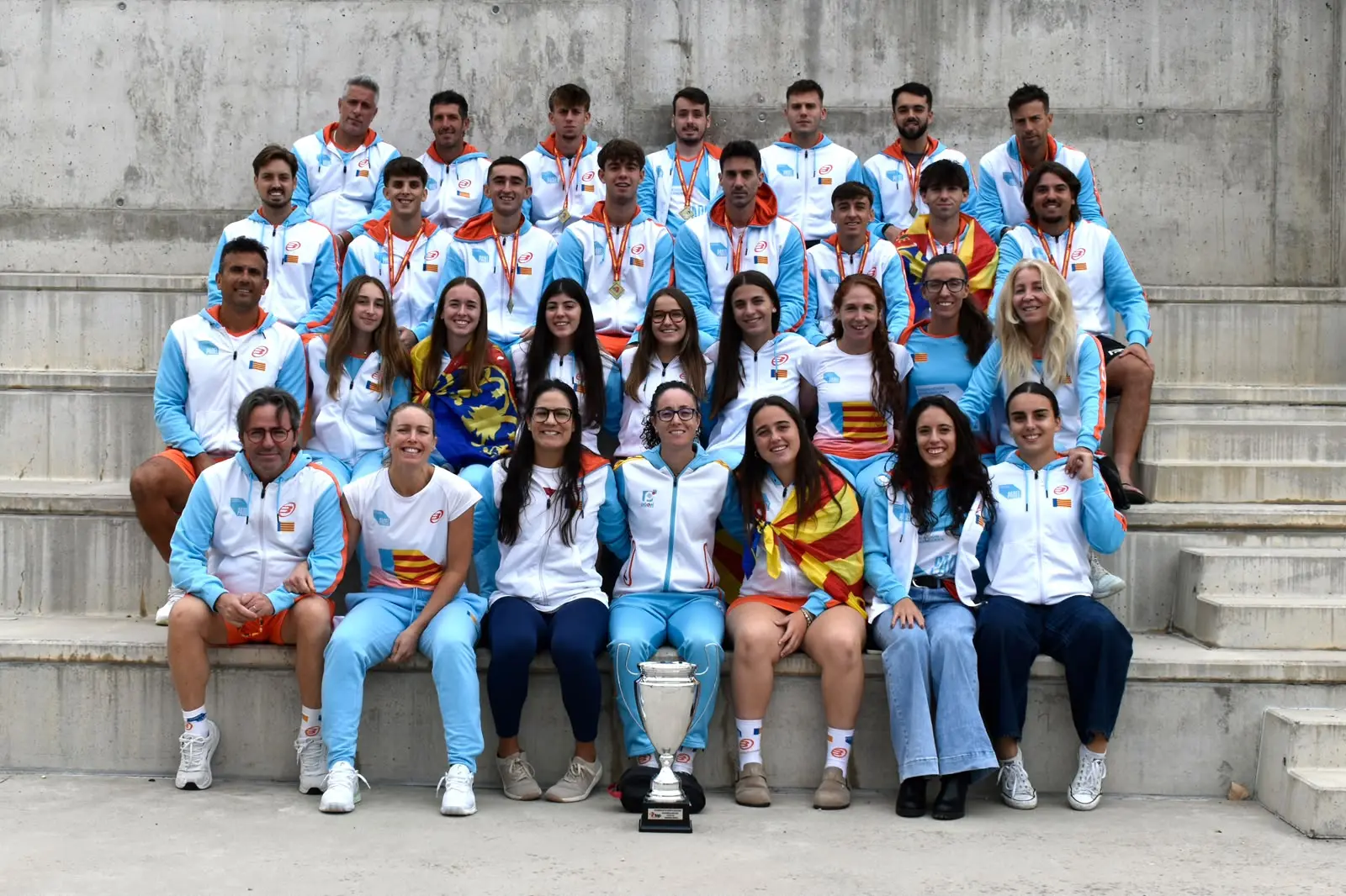 La selección masculina de la FPCV vuelve a Primera tras proclamarse campeona en Valladolid