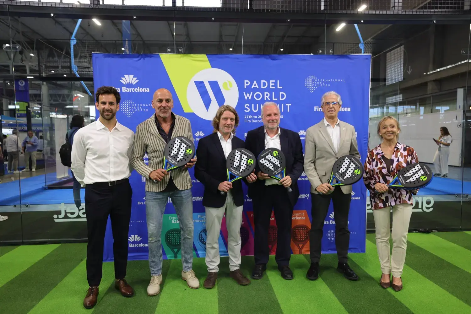 Éxito rotundo en el arranque del Padel World Summit 2025 en Barcelona