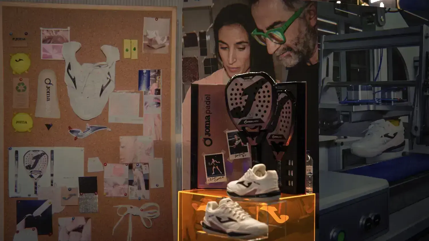 Joma y Vero Virseda lanzan una colección exclusiva que nace desde dentro de la pista