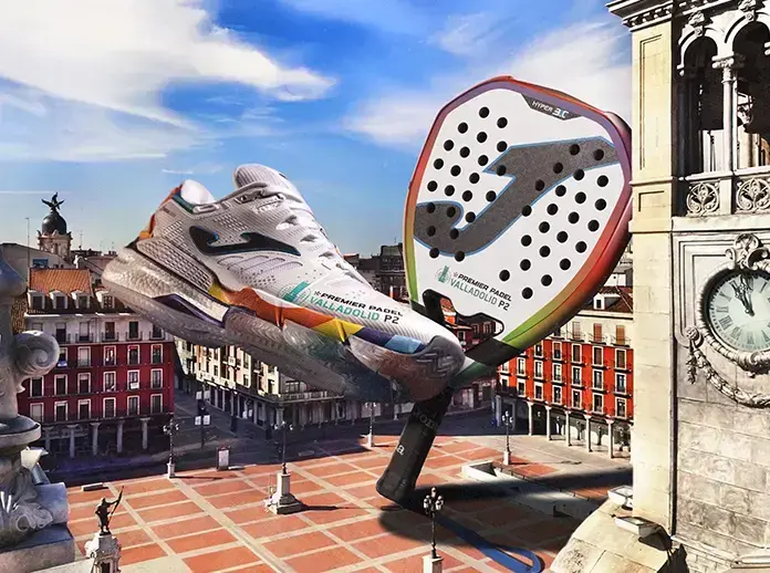 Joma celebra el Premier Padel Valladolid con una colección especial de alto rendimiento