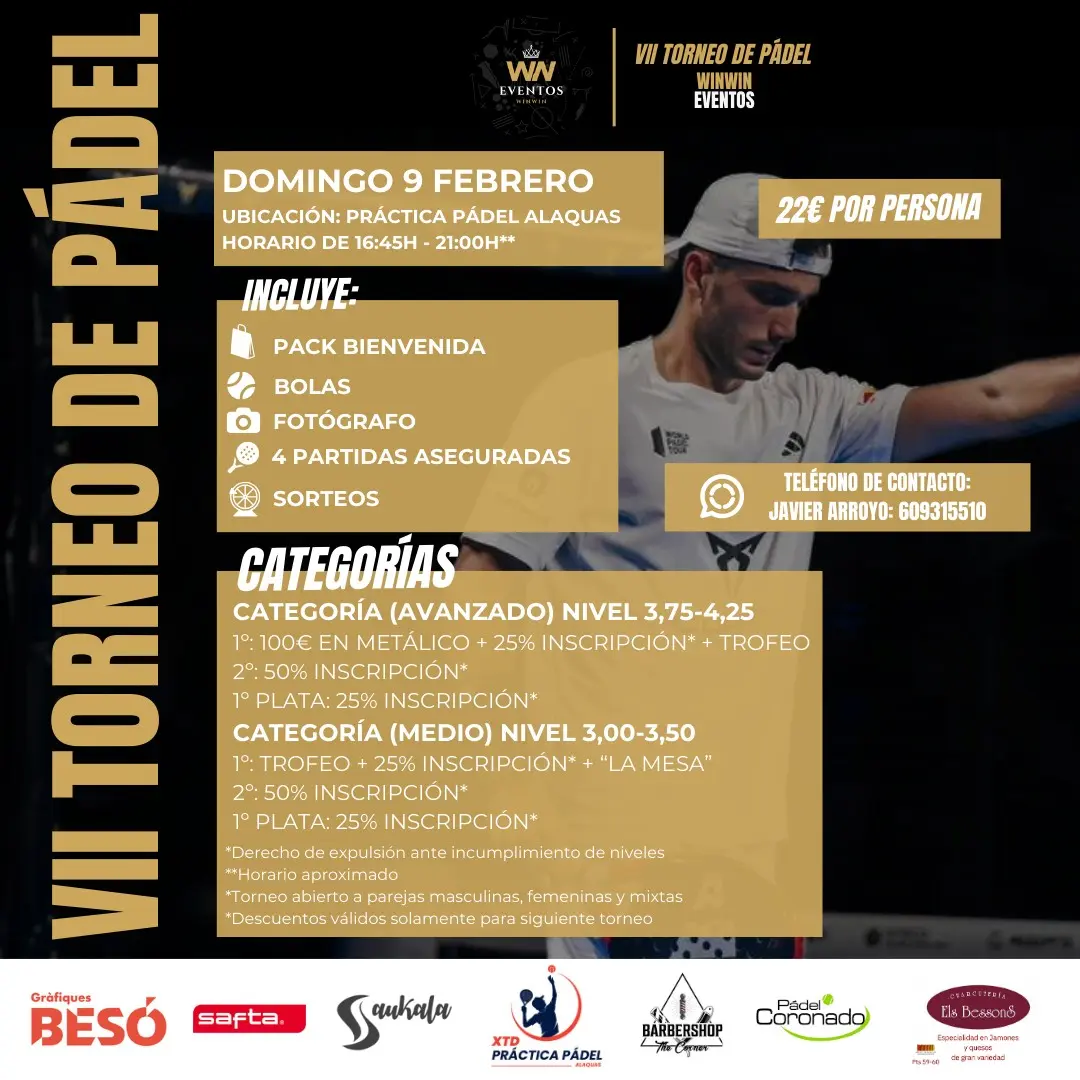 VII TORNEO DE PÁDEL