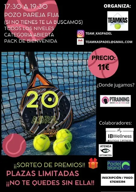 Pozo Tarde 20 Abril