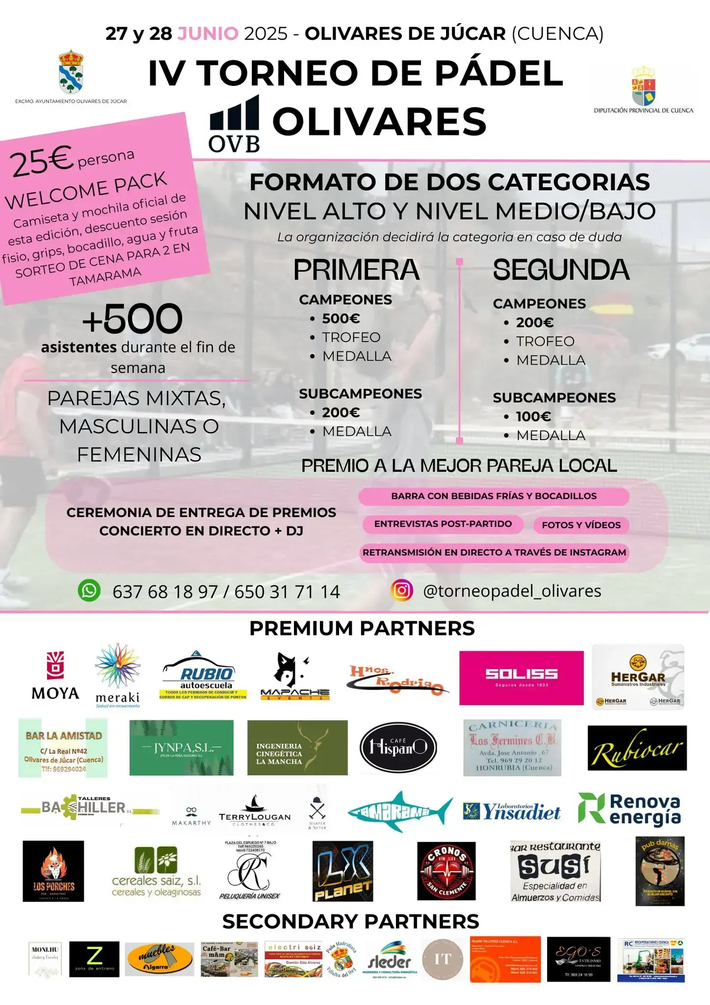 Torneo de Pádel OVB Olivares