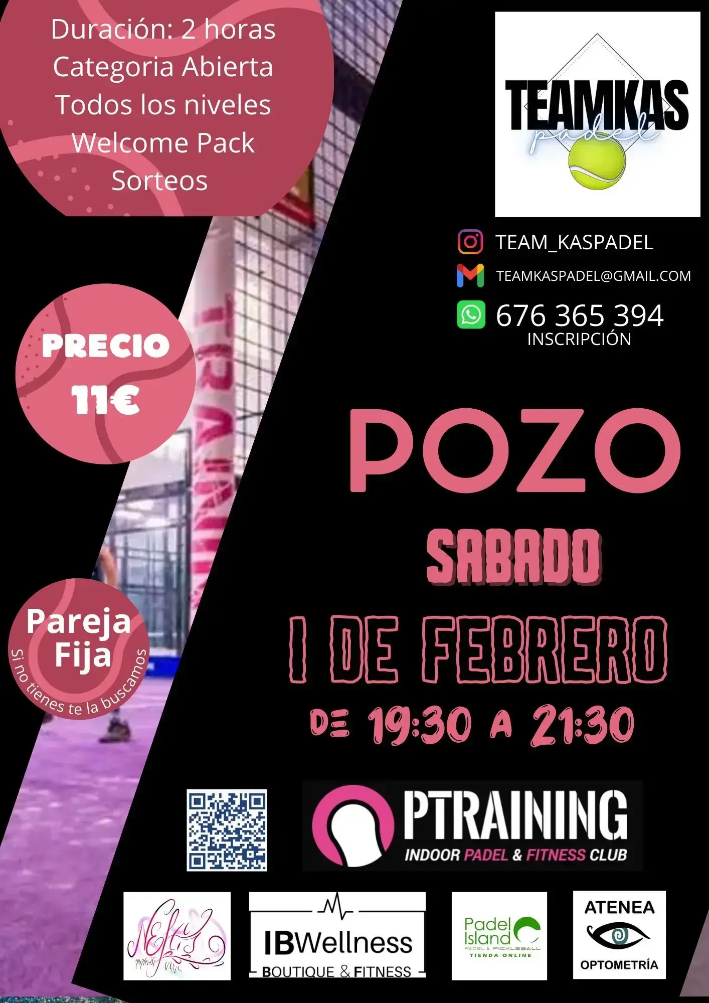 Pozo sábado 1 de febrero