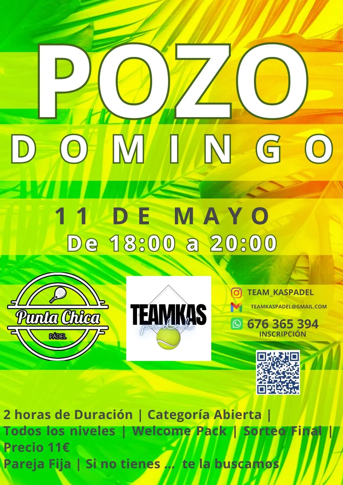 Pozo Tarde 11 De Mayo