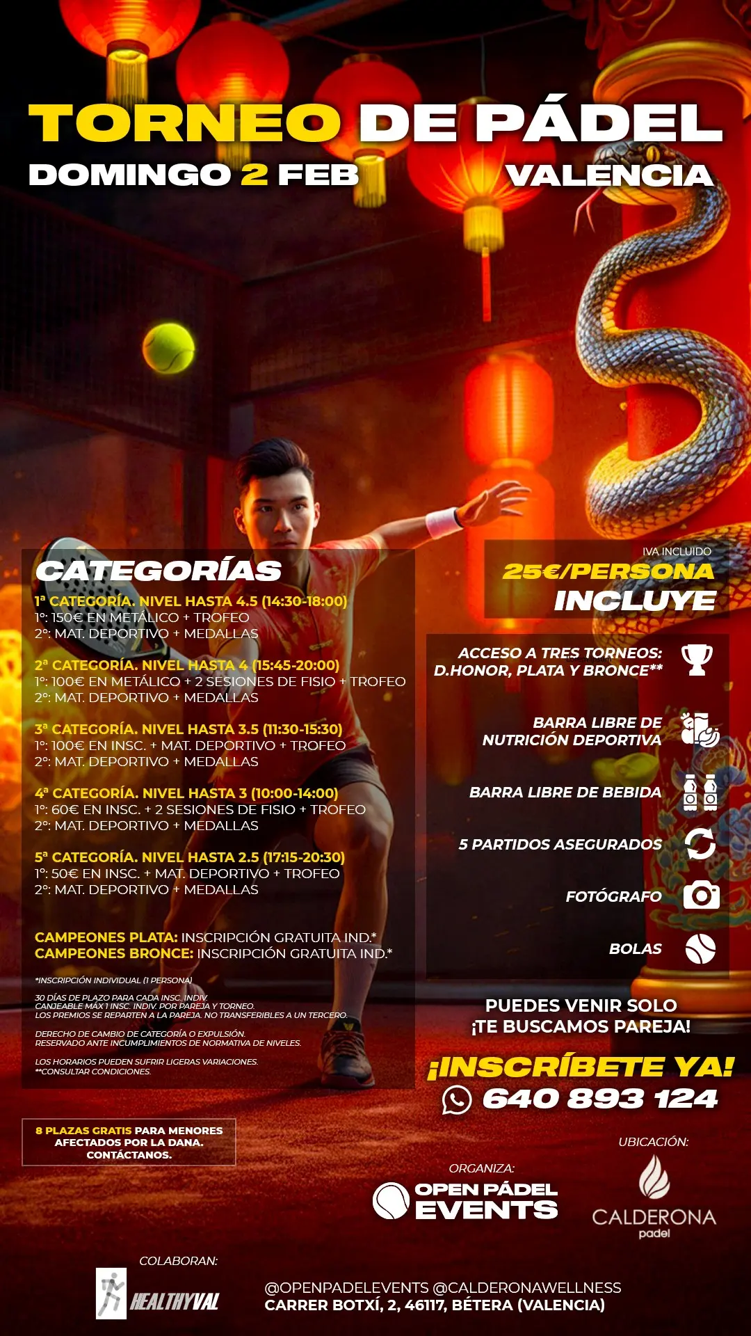 128º Open Pádel Events