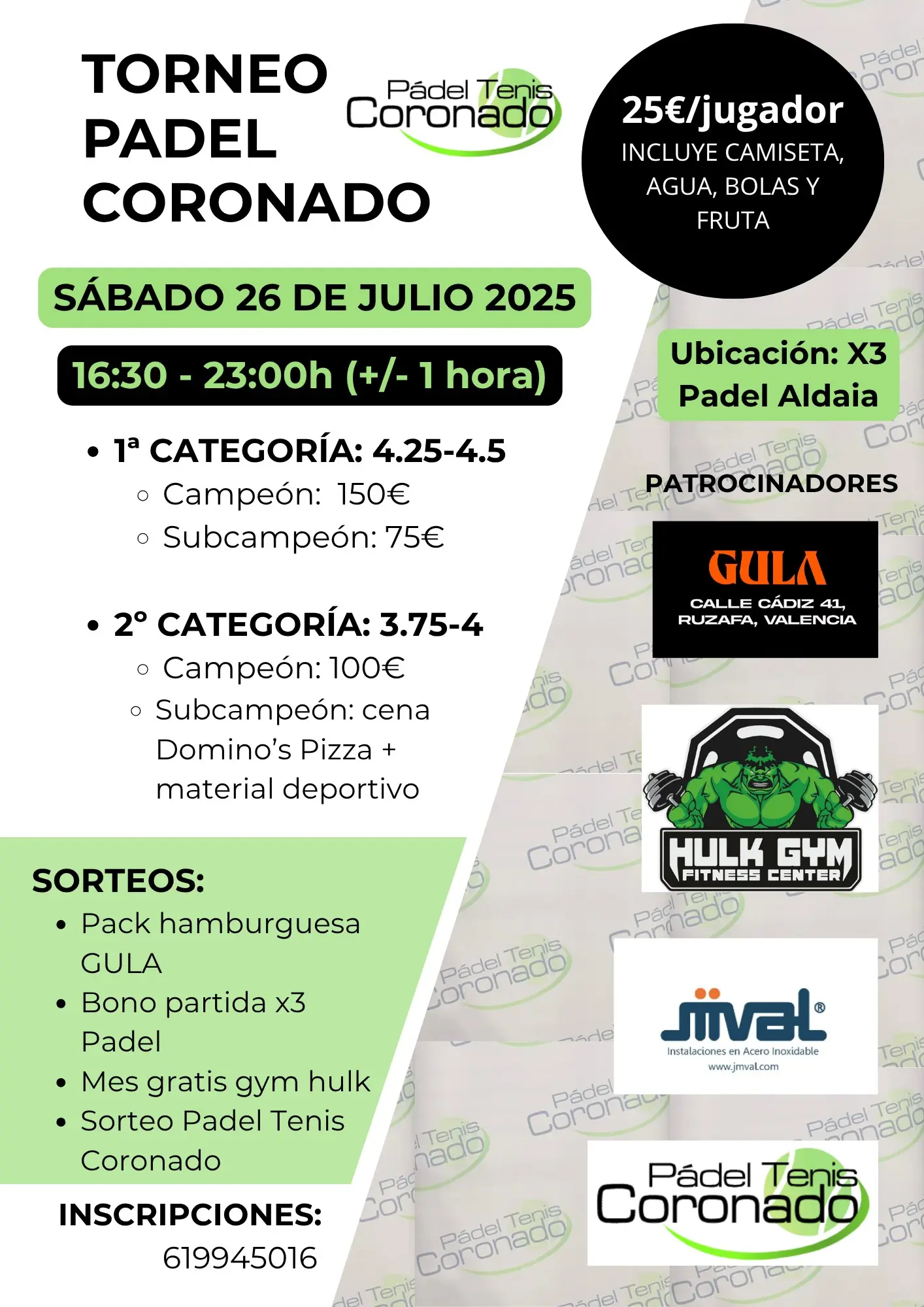 I Open Padel Tenis Coronado