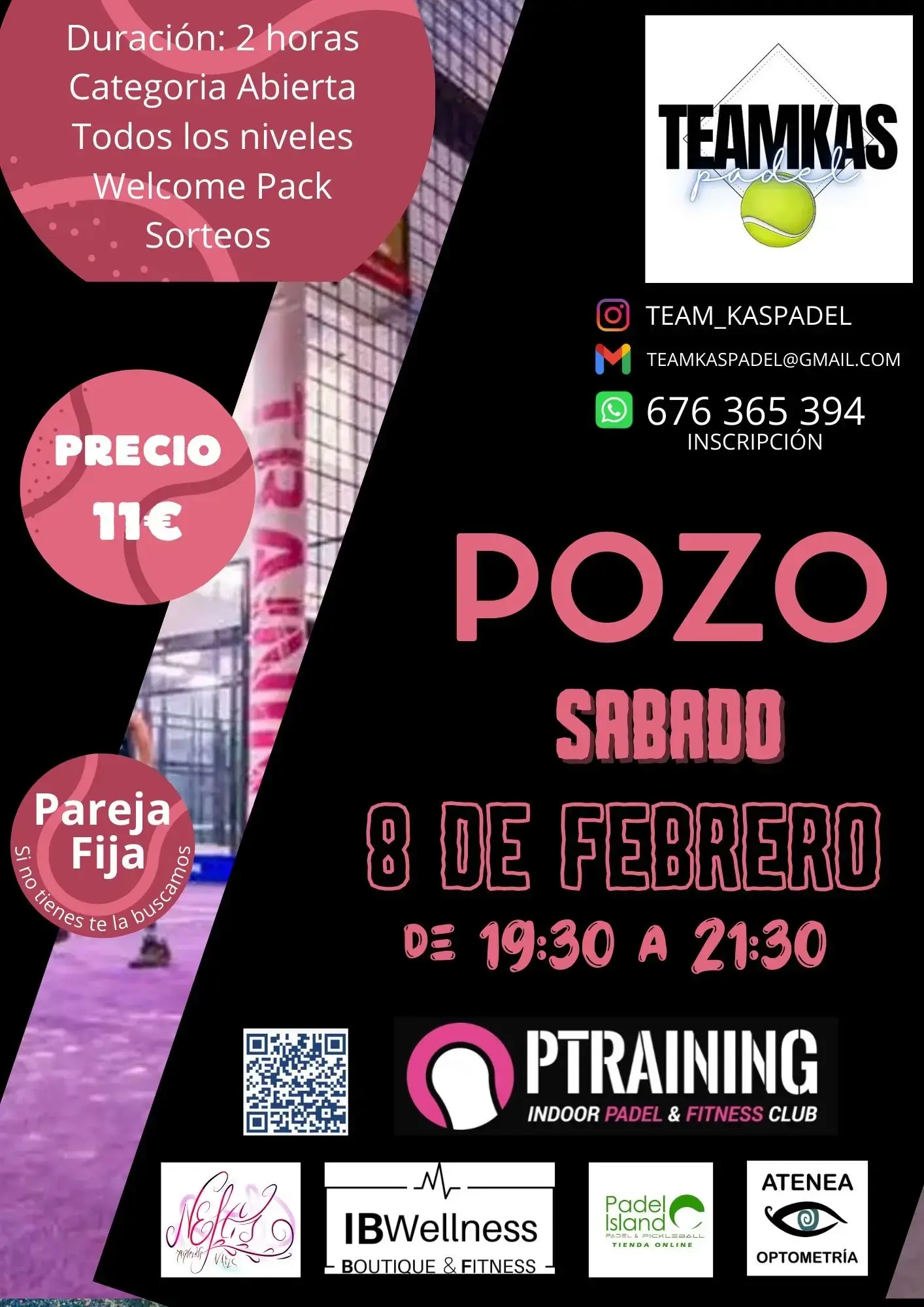 Pozo sábado 8 de febrero
