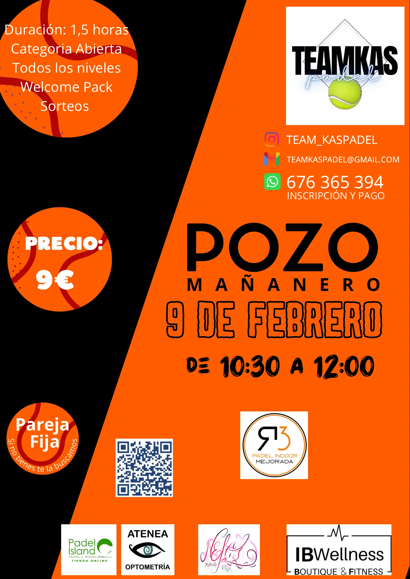 Pozo mañanero domingo 9 de febrero