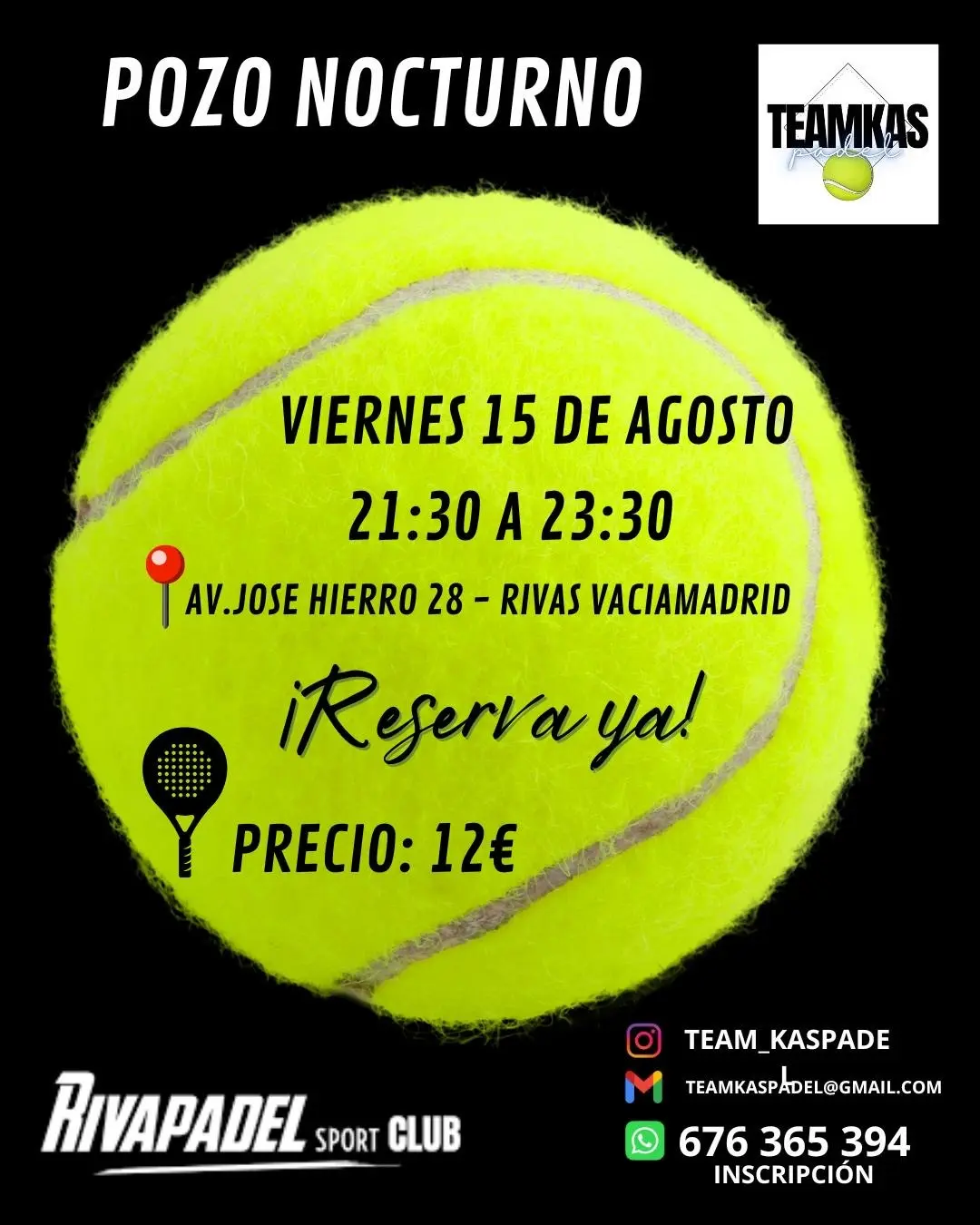 Pozo Nocturno 15 De Agosto
