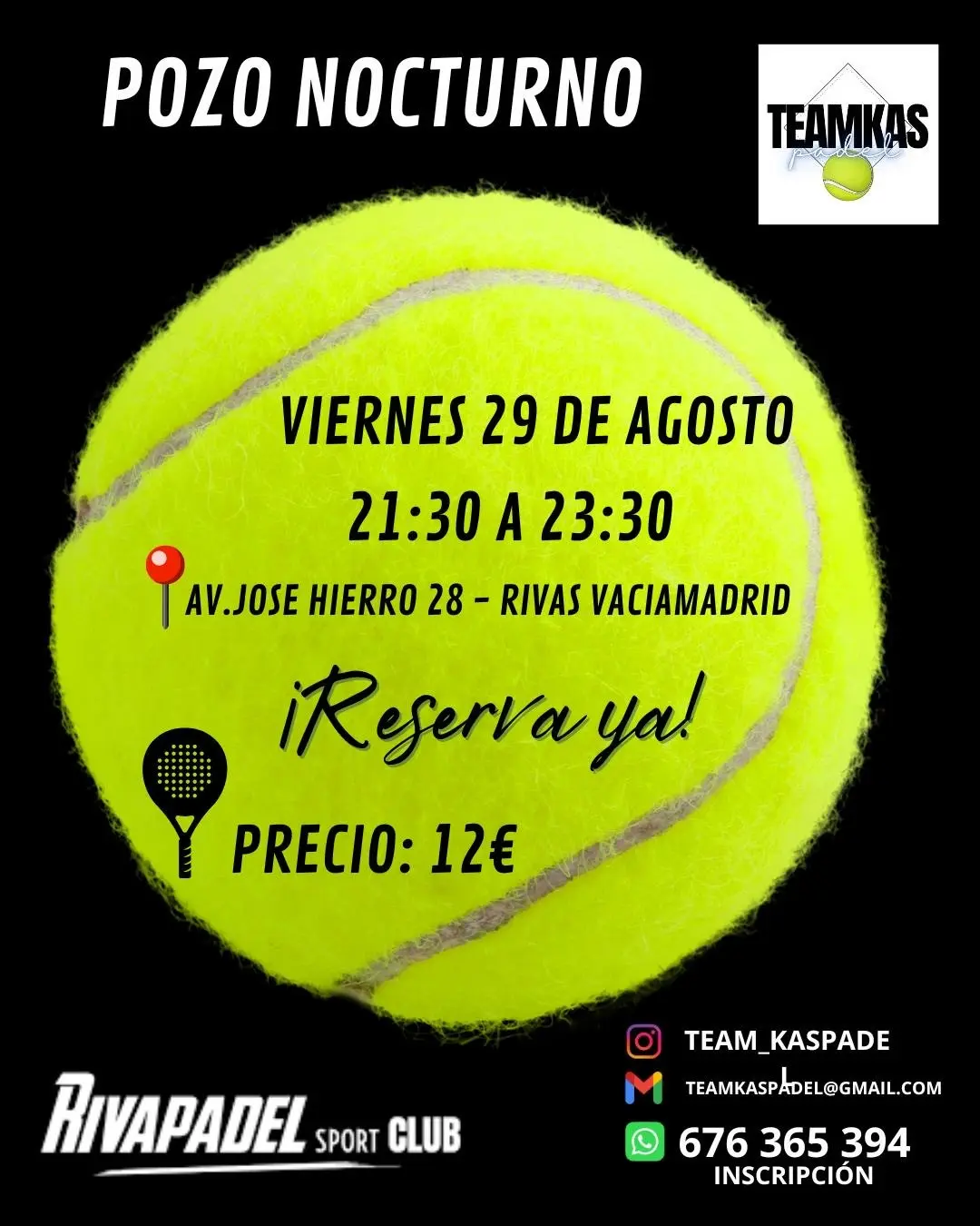 Pozo Nocturno 29 De Agosto