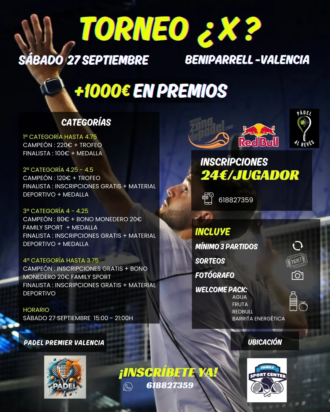 ValenciaPadelPremier - Torneo ¿X?