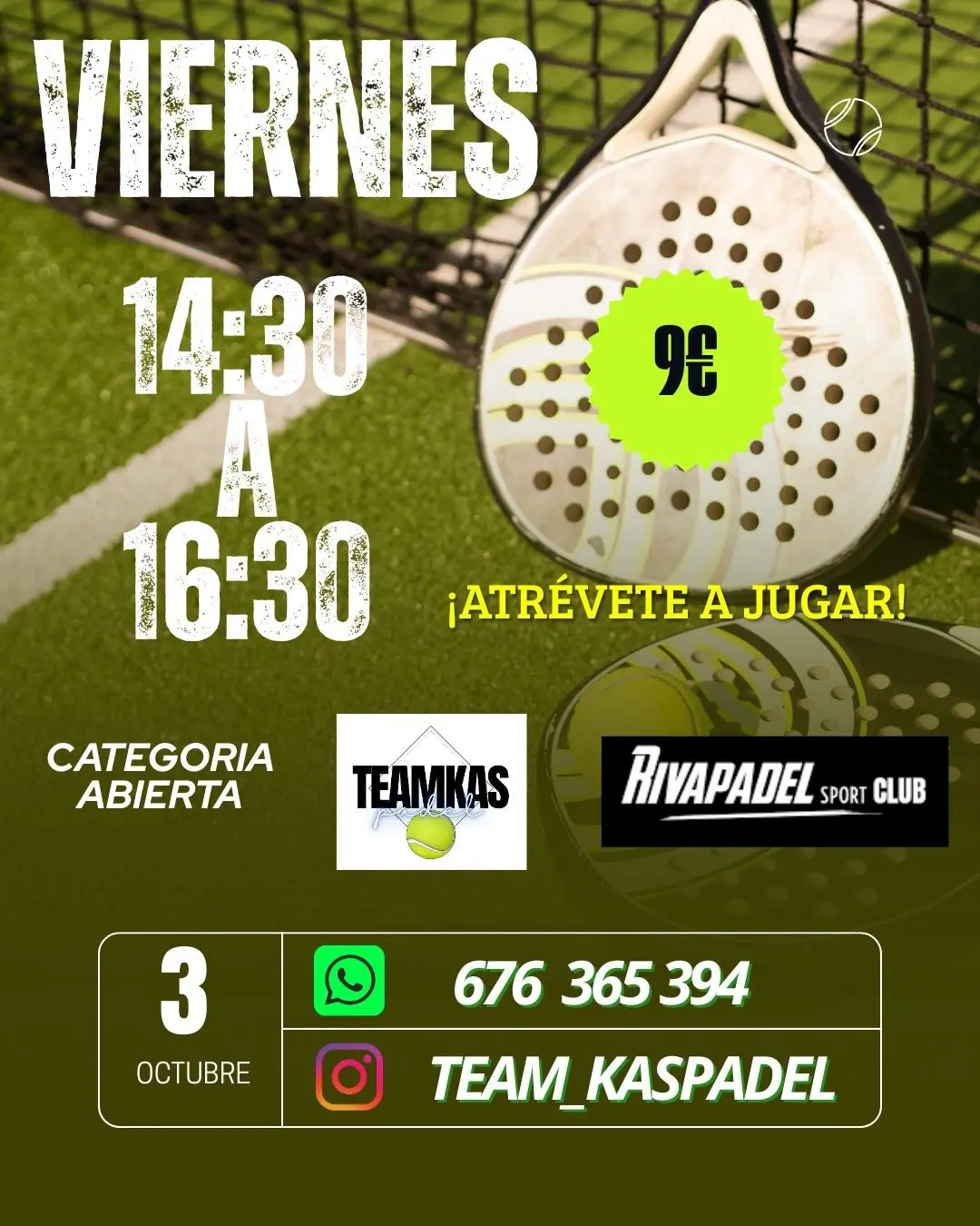 Pozo Mediodía 3 Octubre