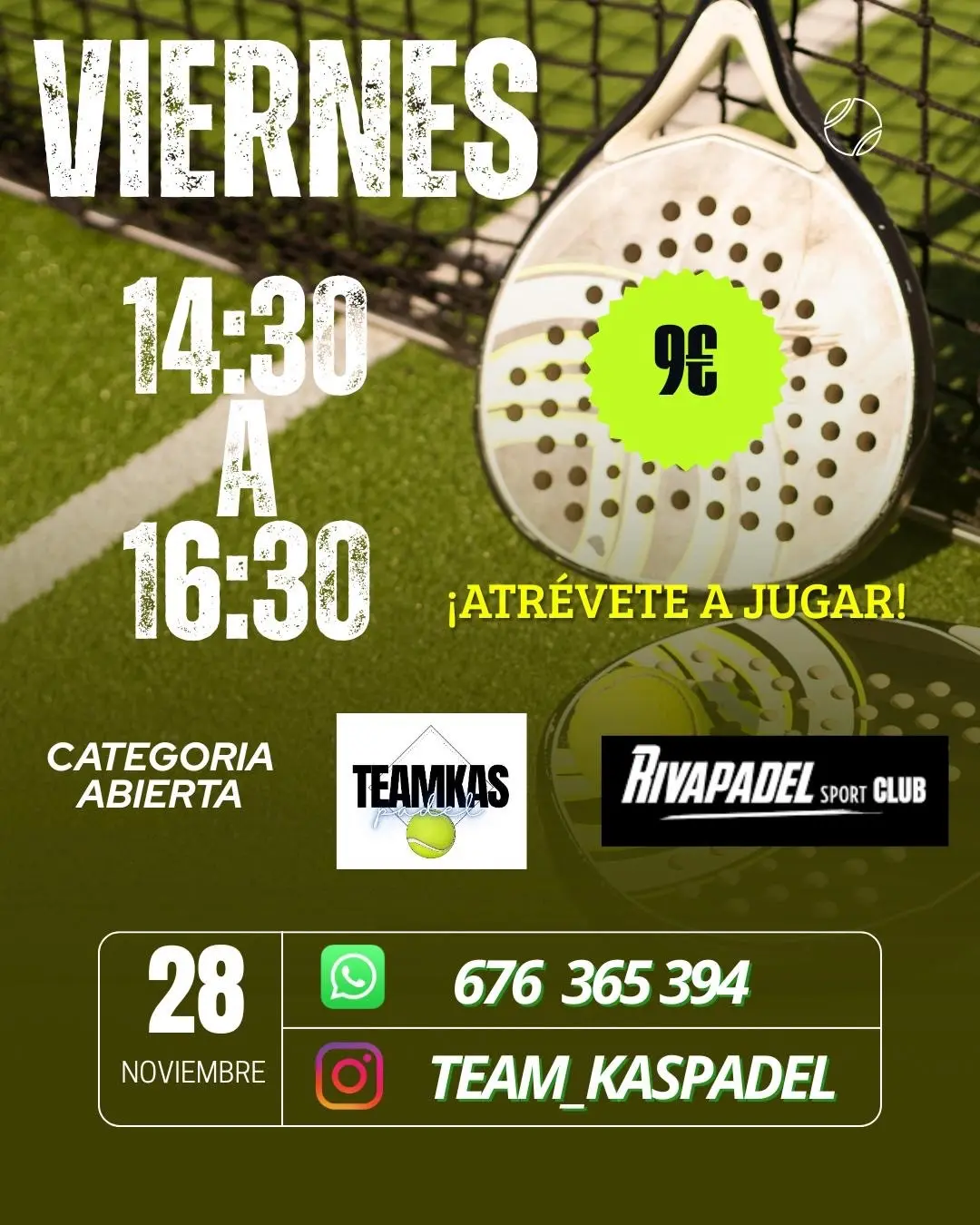 Pozo Mediodía 28 Noviembre