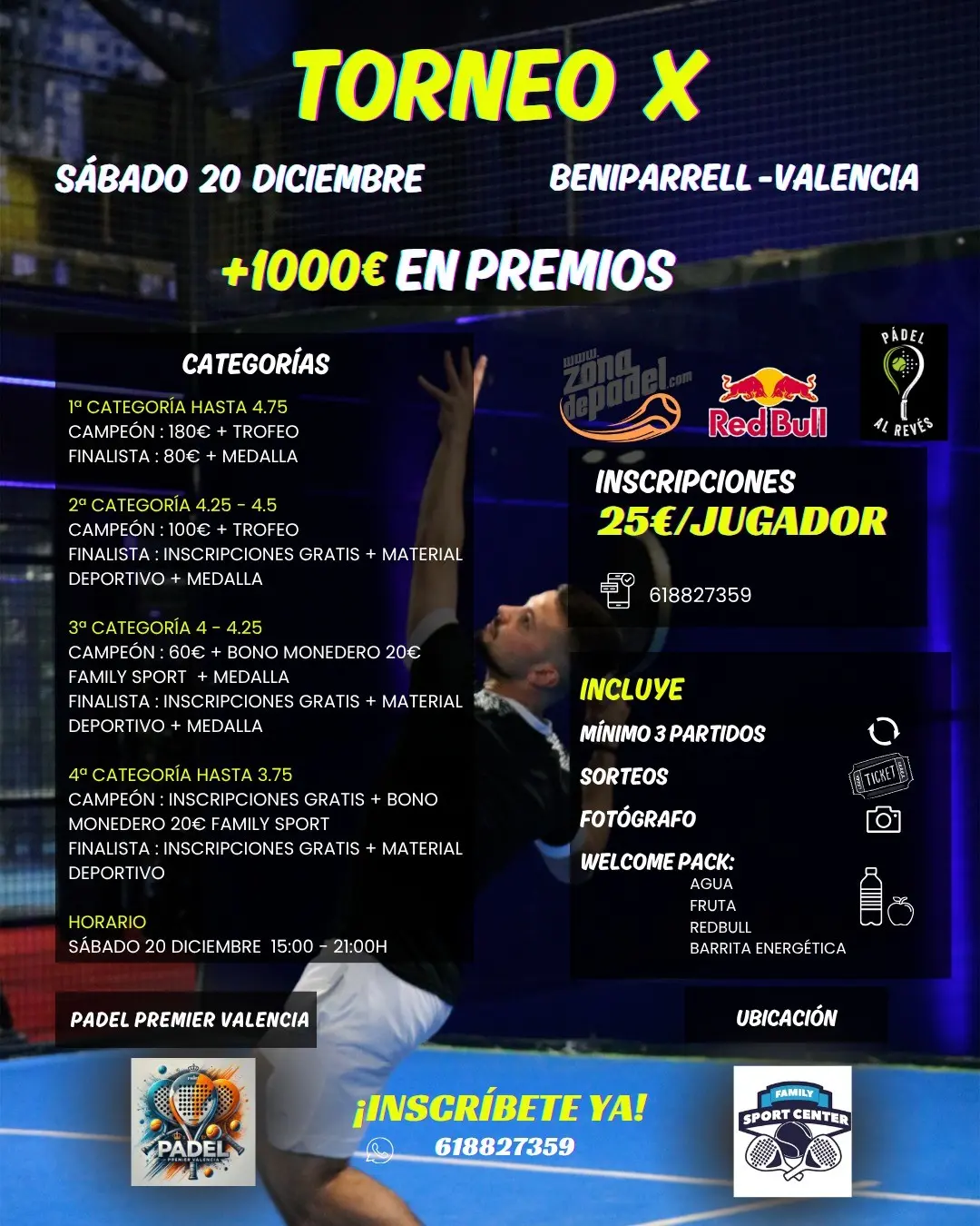 ValenciaPadelPremier - Torneo X