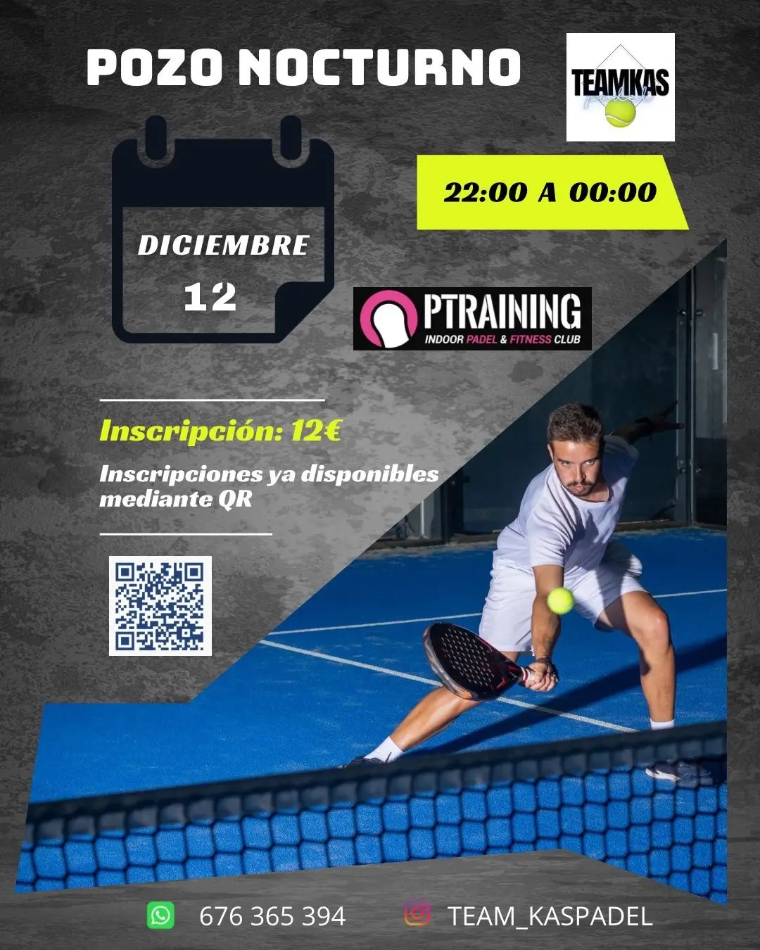 Pozo Nocturno 12 Diciembre