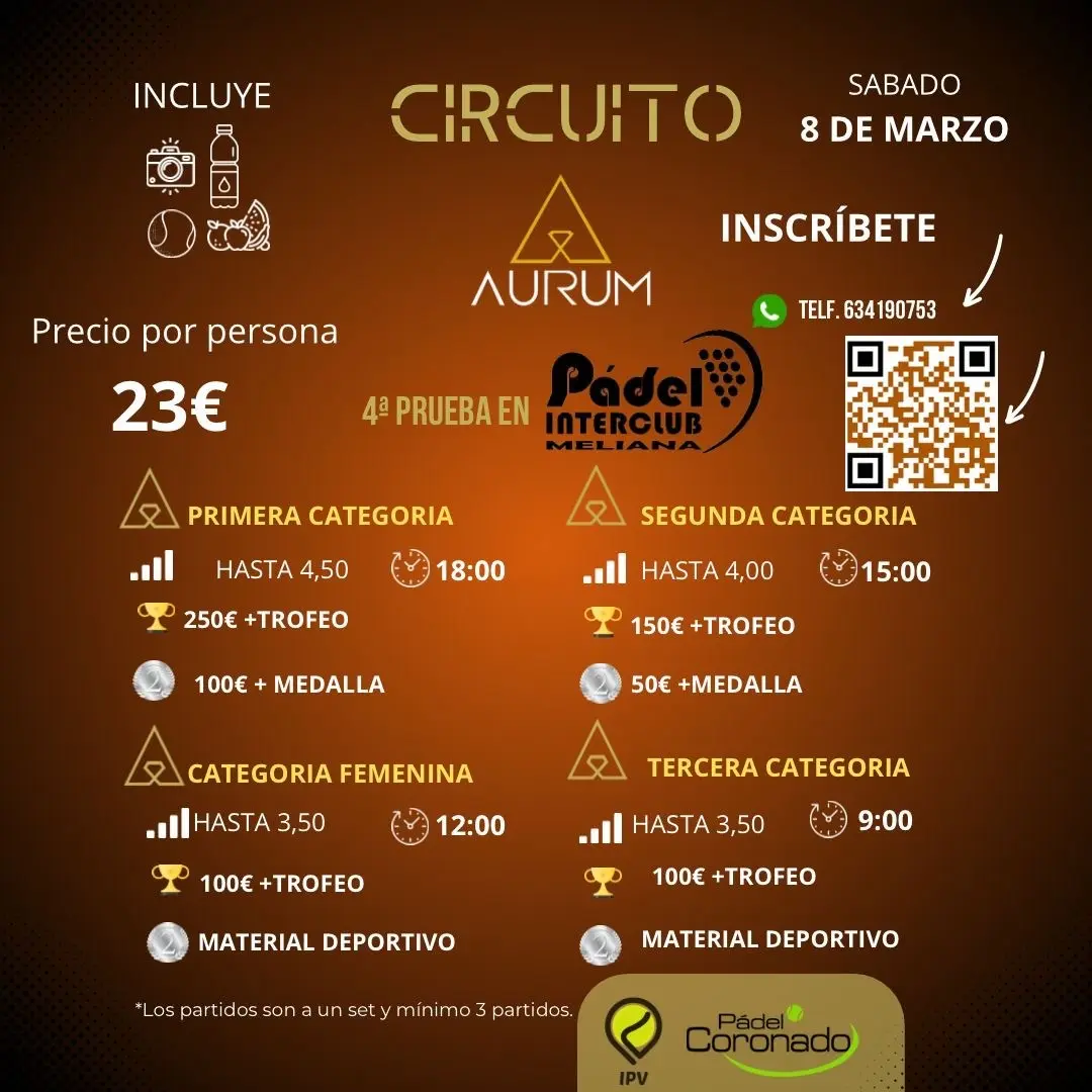 4a Prueba Circuito Aurum