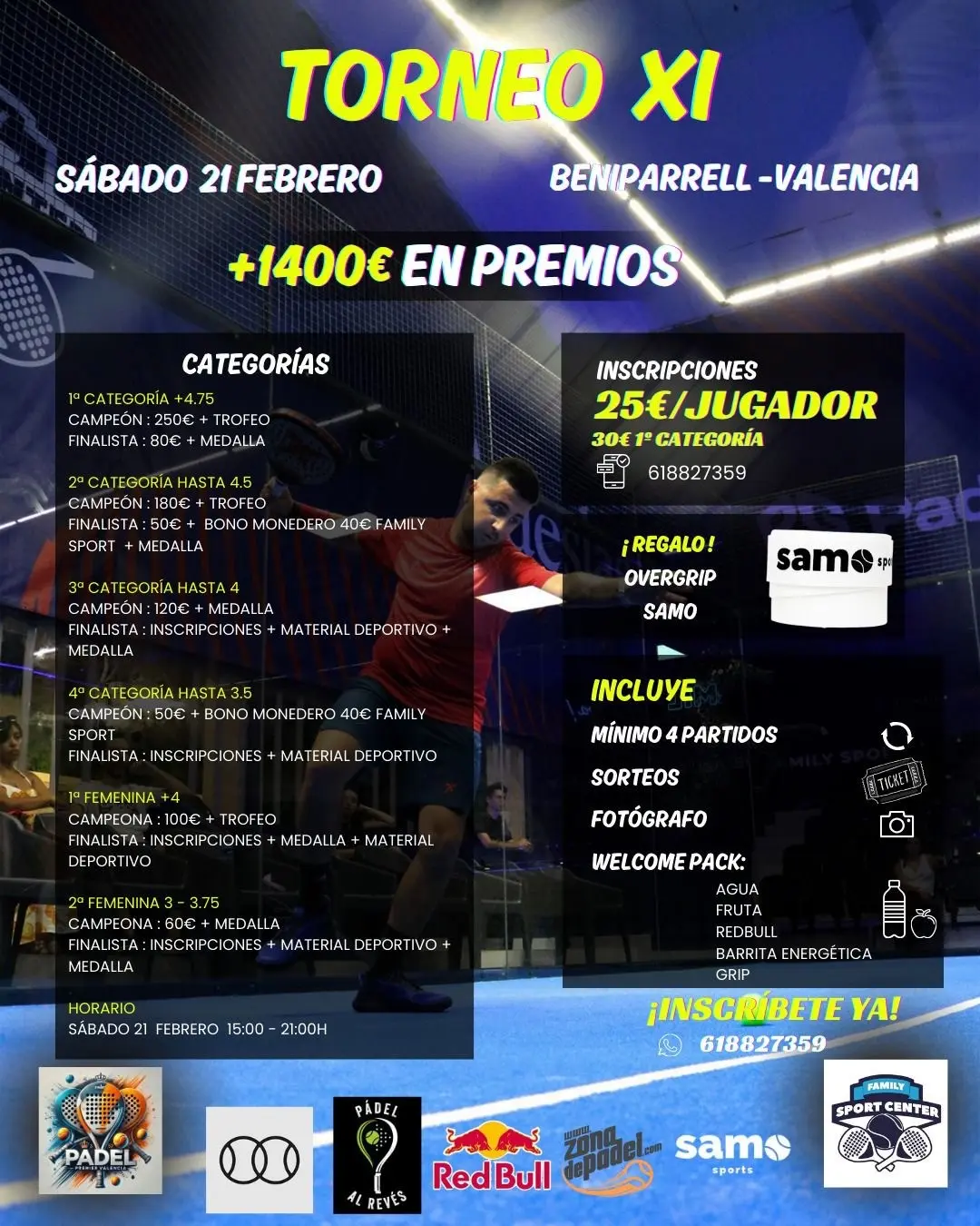 ValenciaPadelPremier - Torneo XI