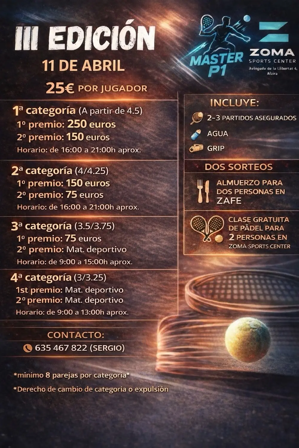 III Edición Master P1