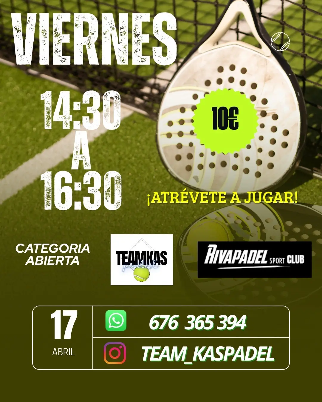 Pozo Mediodía 17 Abril