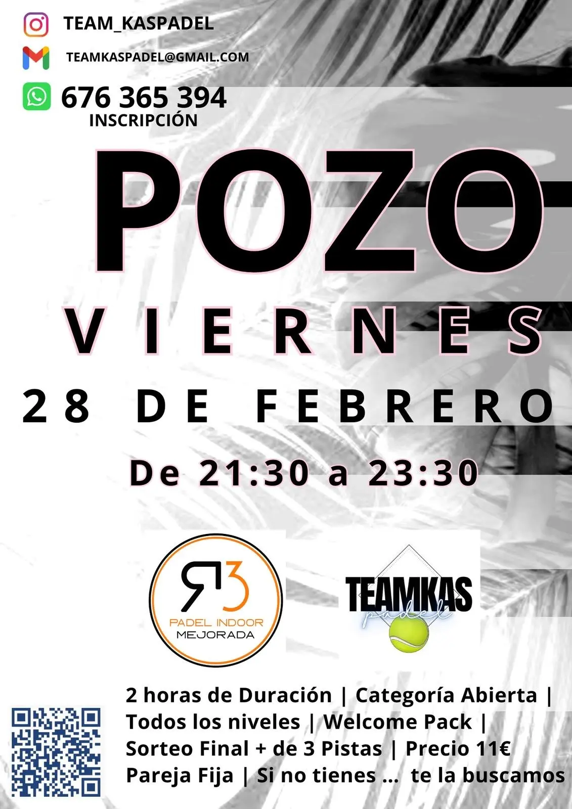 Pozo Nocturno 28 De Febrero
