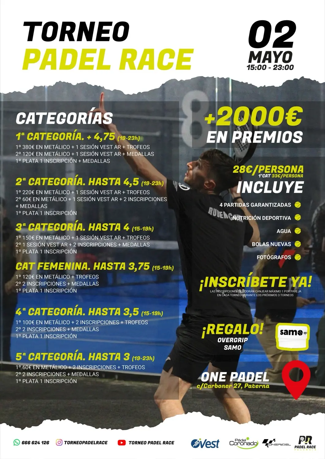 Torneo Padel Race
