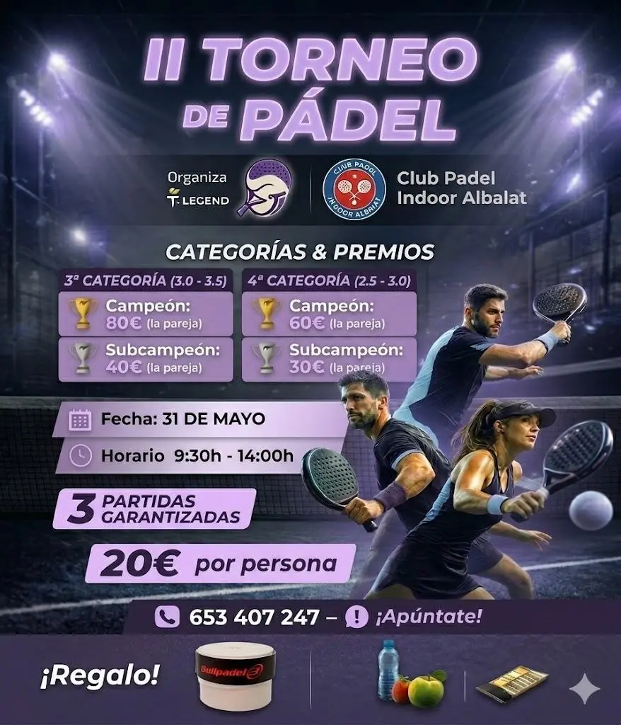 II Torneo de Pádel