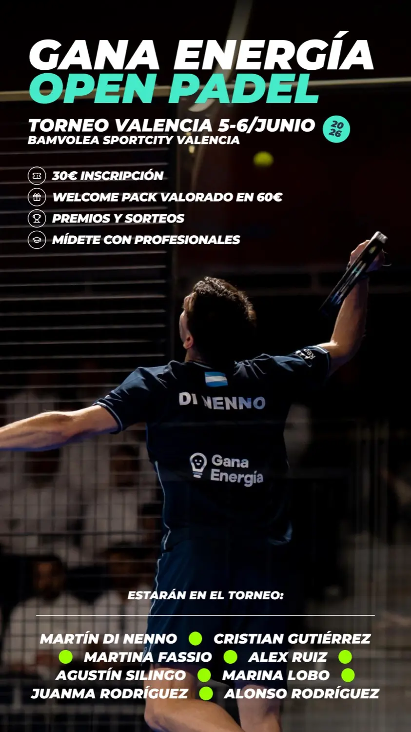 Gana Energía Open Padel Valencia
