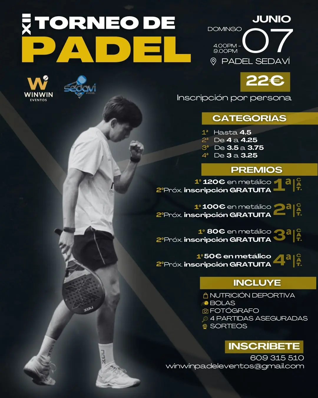 XII Torneo de Pádel 7 de junio