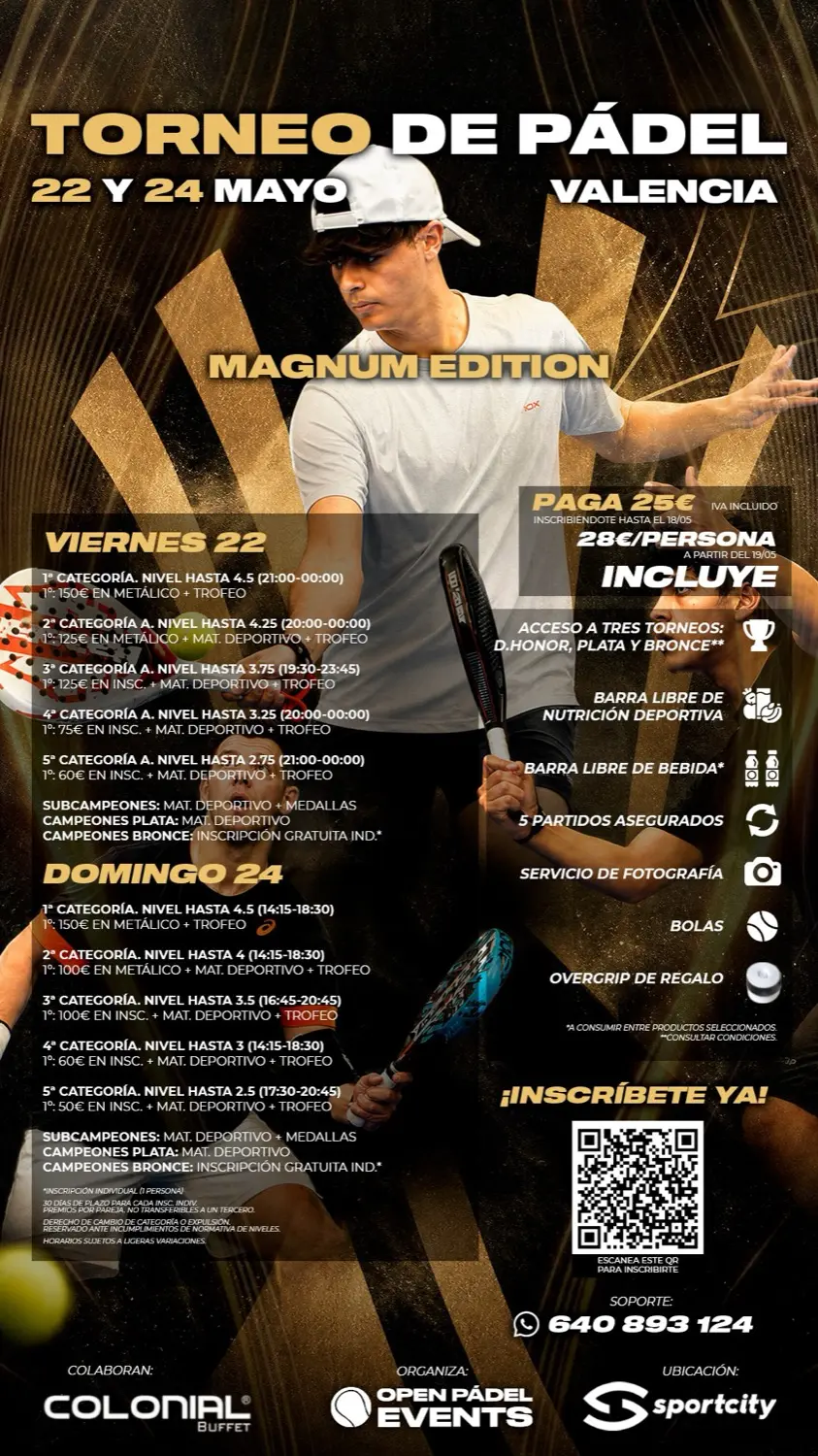 Open Pádel Magnum Edition (Viernes)