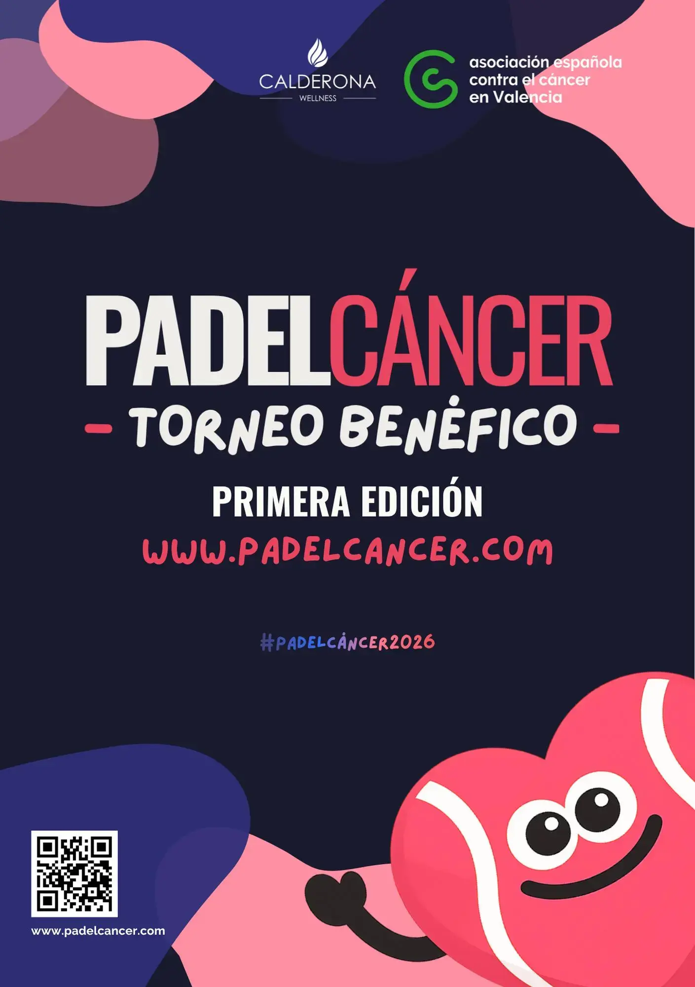 Cartel del torneo PadelCáncer - Torneo Benéfico