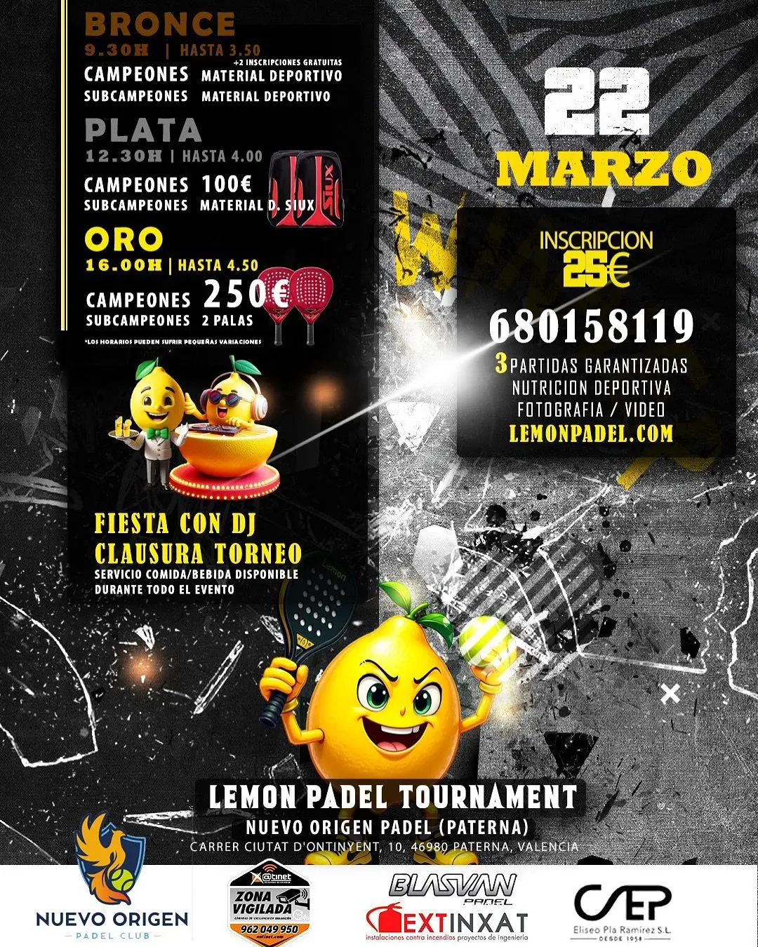I Torneo Lemon Padel